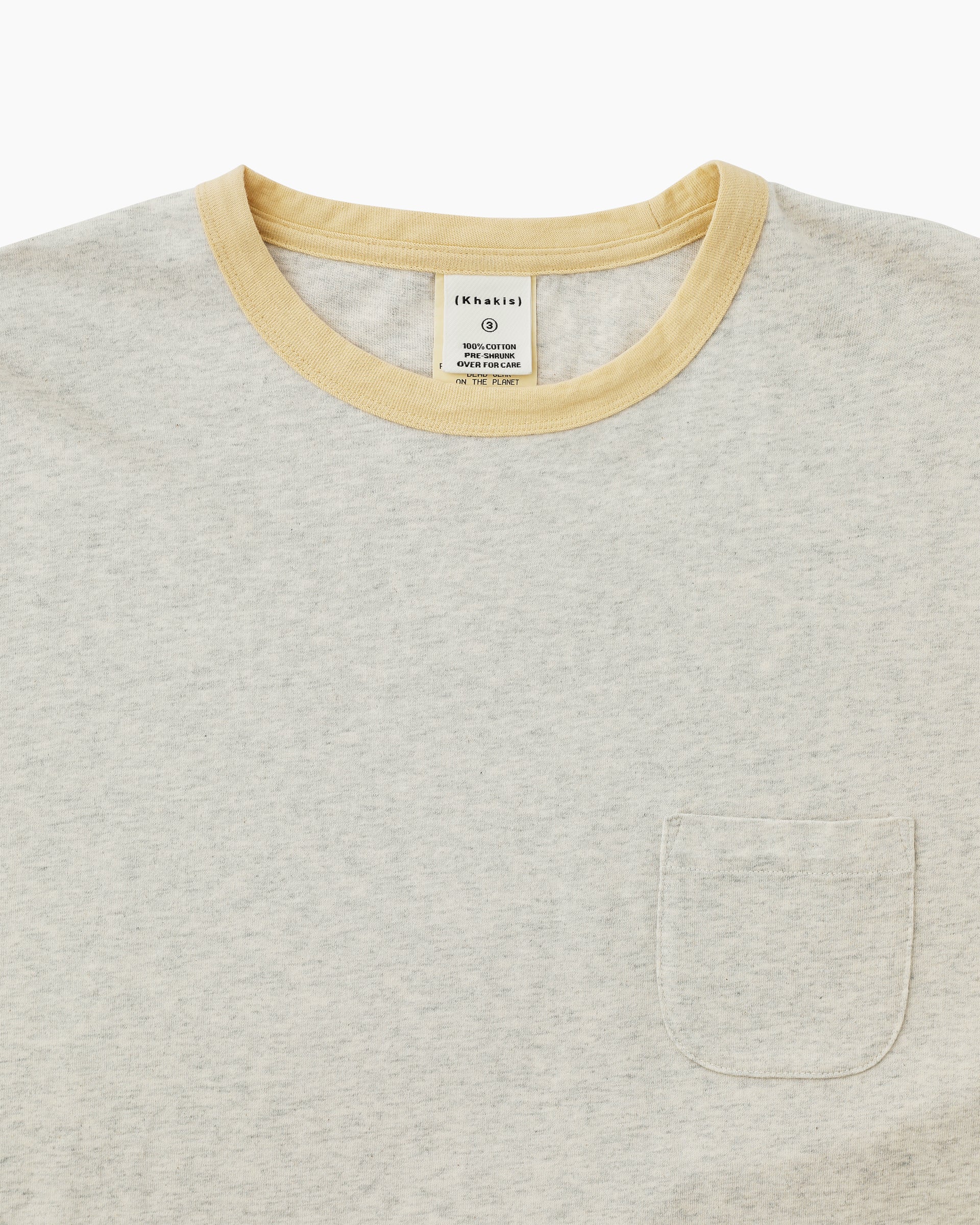 Khakis - Campus S/S Tee (Yellow) product image 2 | TRAB K-Fashion Australia