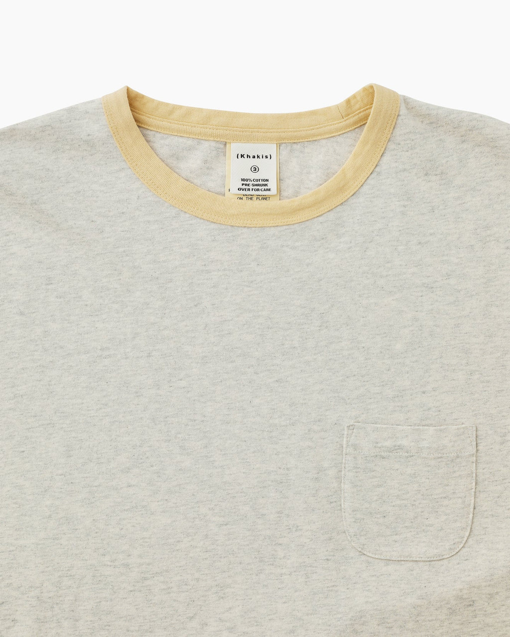 Khakis - Campus S/S Tee (Yellow) product image 2 | TRAB K-Fashion Australia