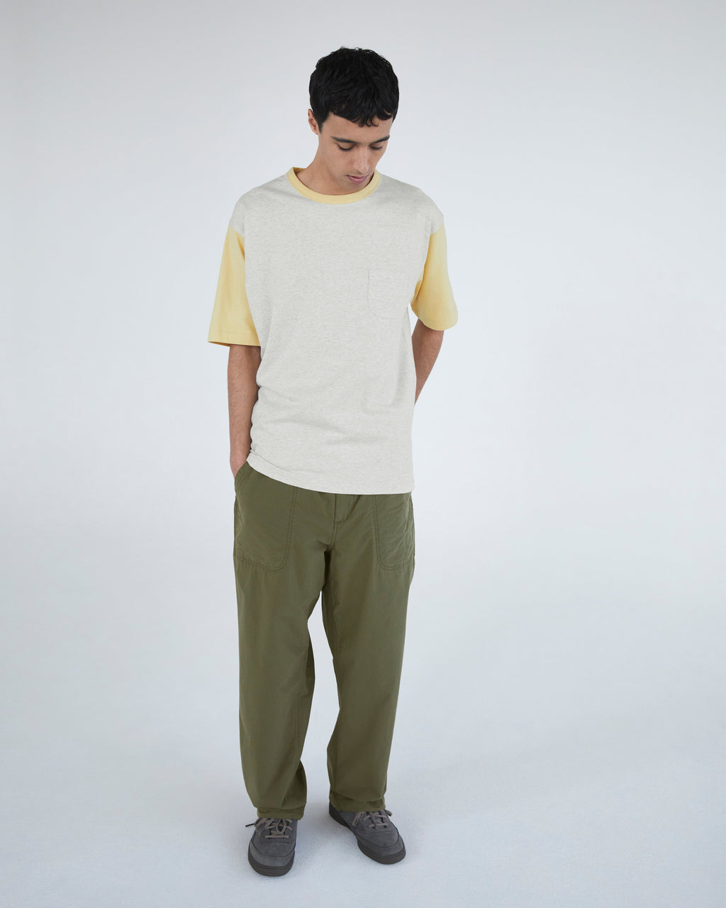 Khakis - Campus S/S Tee (Yellow) product image 5 | TRAB K-Fashion Australia