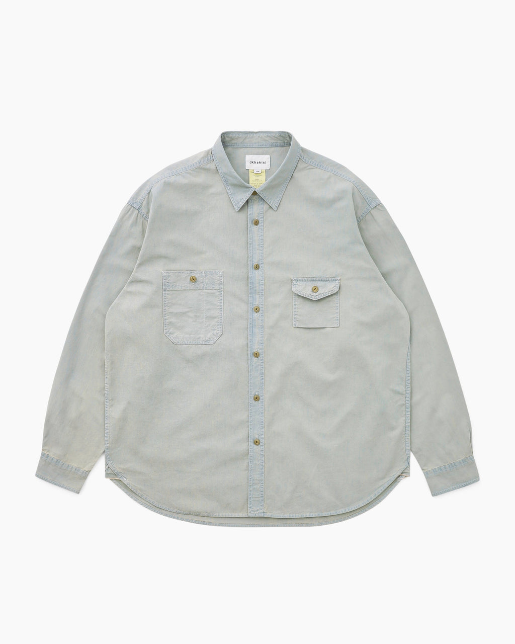 Khakis - Chambray L/S Shirt (Light Blue) product image 1 | TRAB K-Fashion Australia