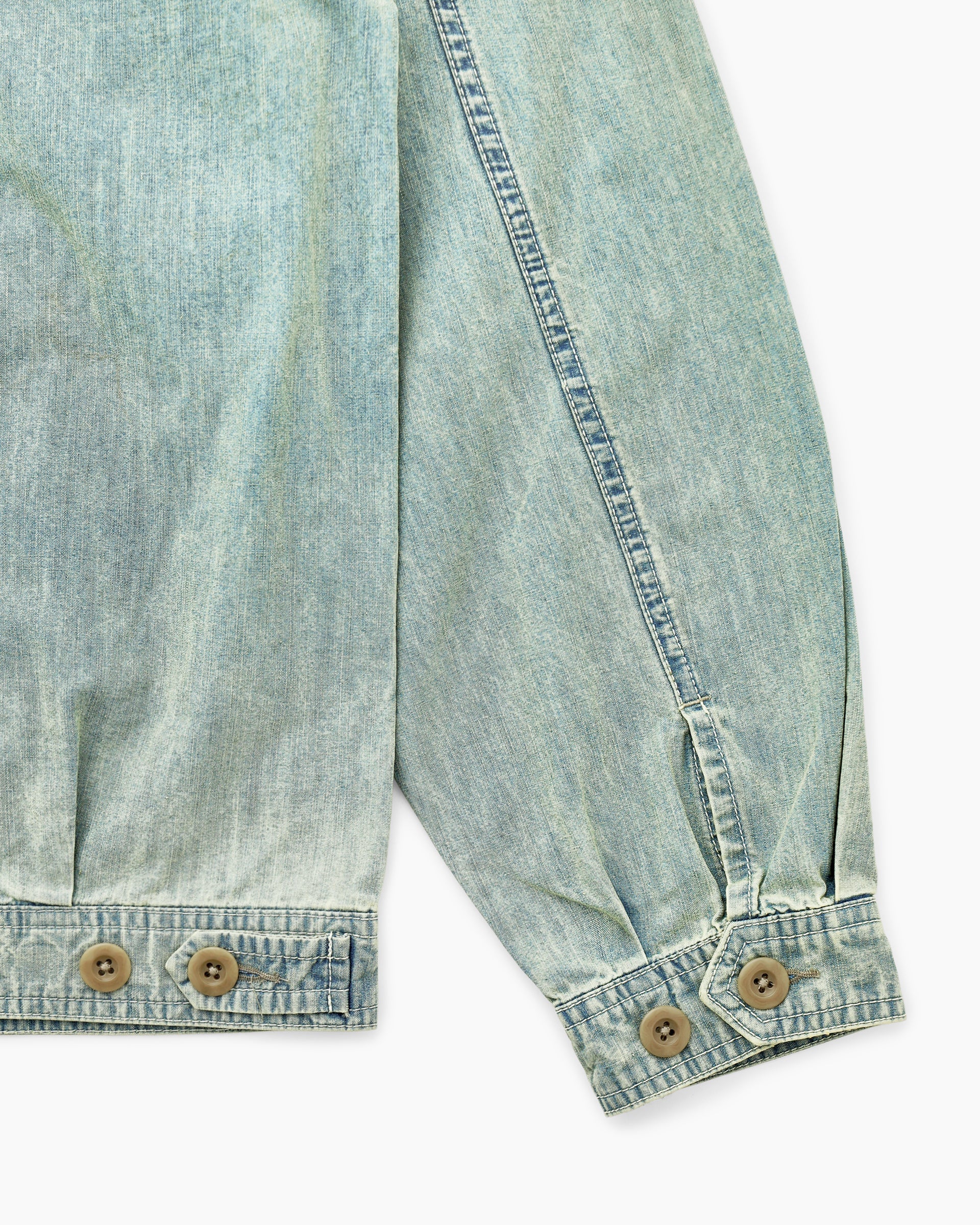 Khakis - Chambray Swing Jacket (Aged Blue) product image 3 | TRAB K-Fashion Australia