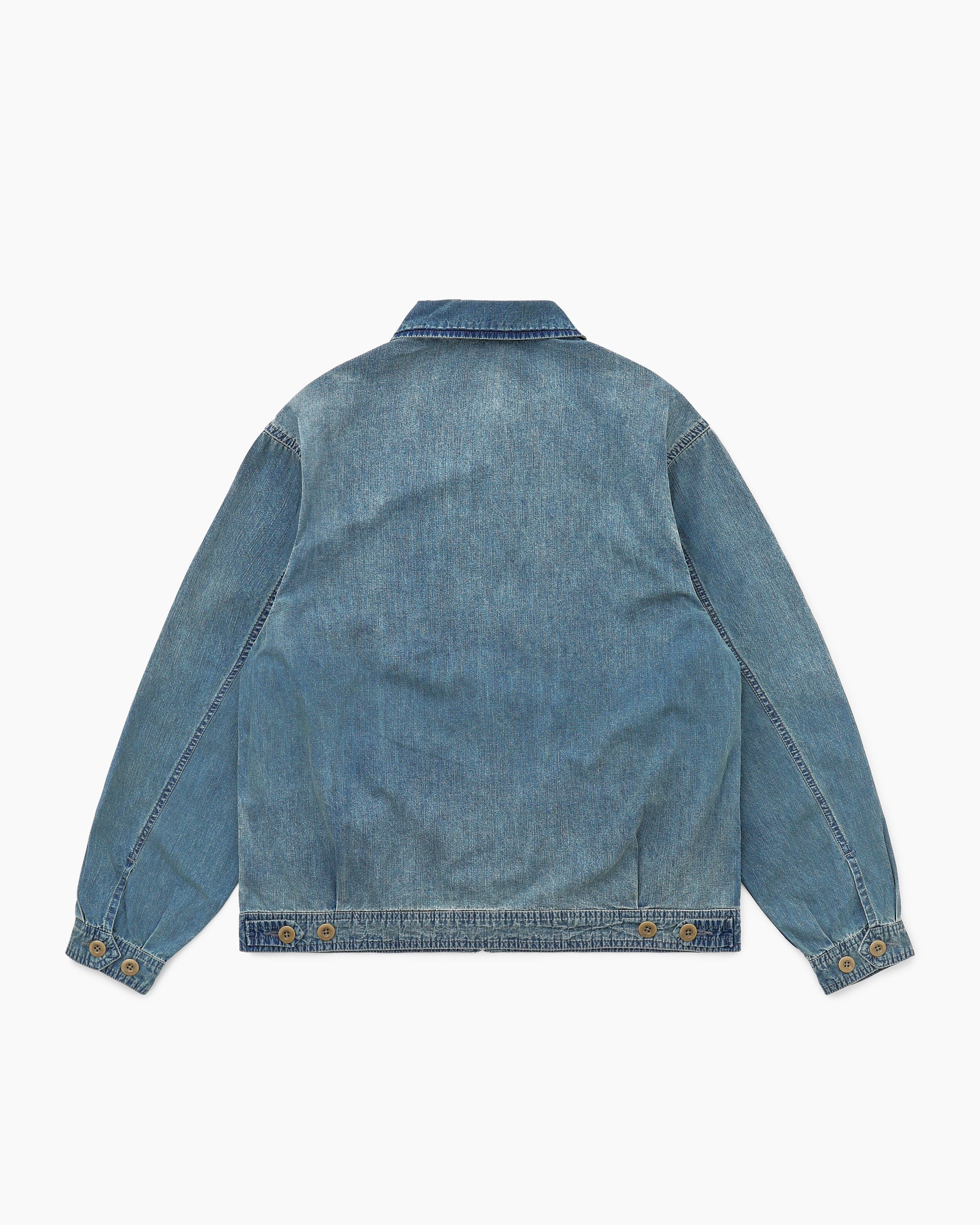 Khakis - Chambray Swing Jacket (Blue) product image 4 | TRAB K-Fashion Australia