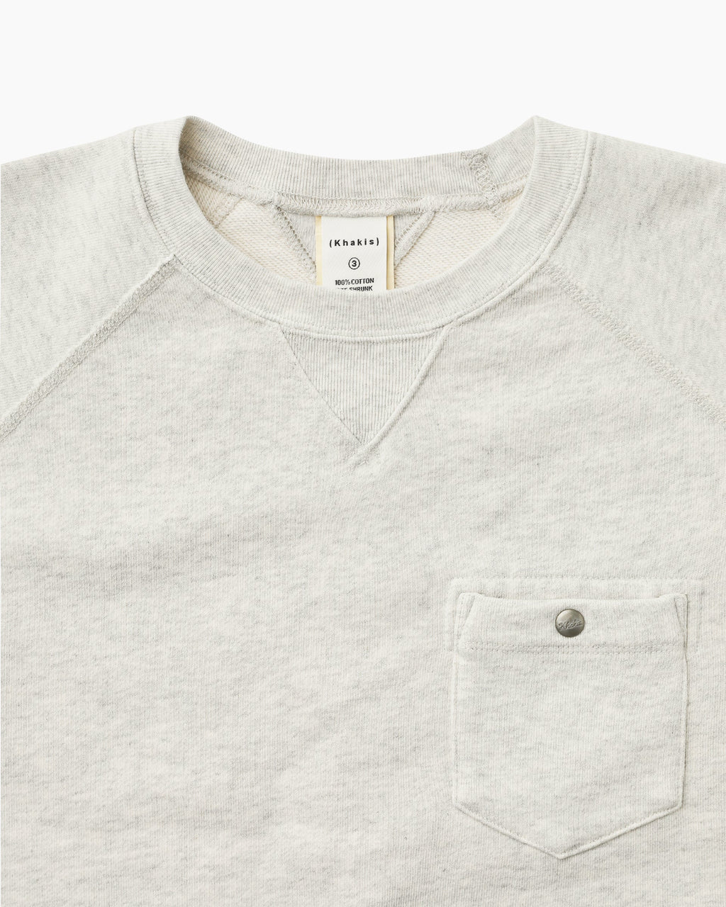 Khakis - Club Crewneck (Oatmeal) product image 2 | TRAB K-Fashion Australia