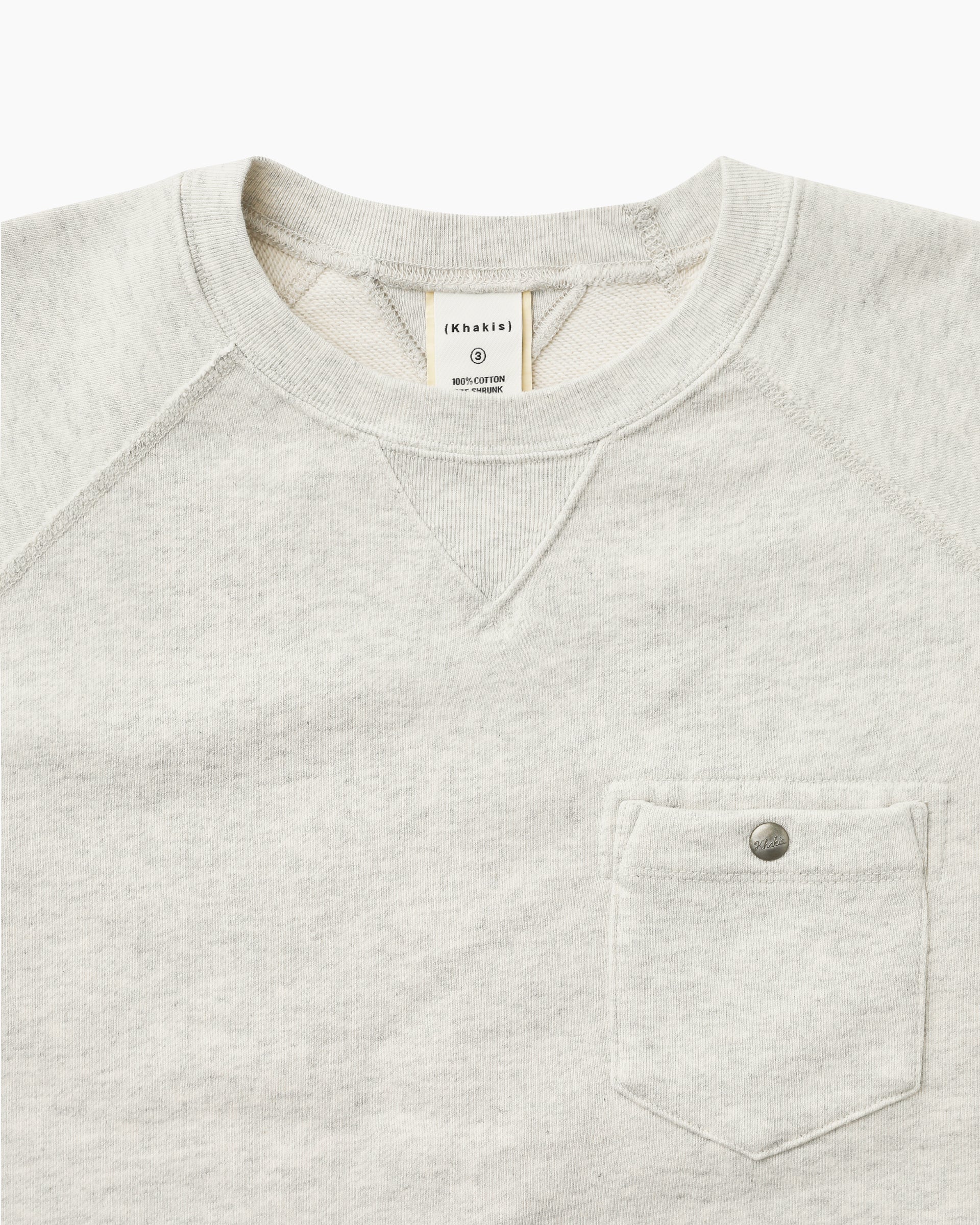 Khakis - Club Crewneck (Oatmeal) product image 2 | TRAB K-Fashion Australia