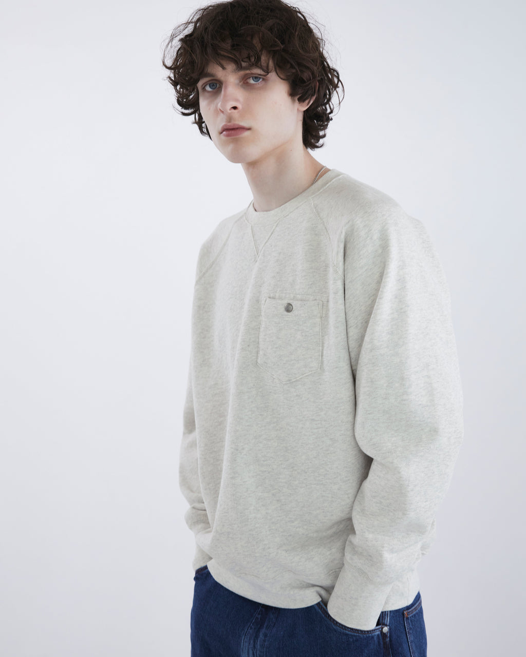 Khakis - Club Crewneck (Oatmeal) product image 5 | TRAB K-Fashion Australia
