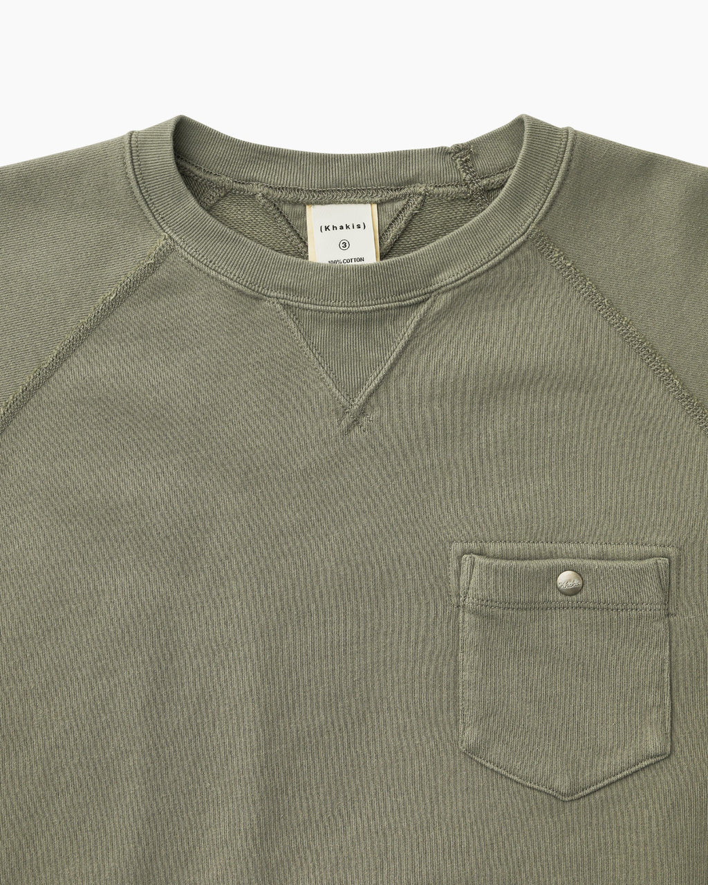 Khakis - Club Crewneck (Olive) product image 2 | TRAB K-Fashion Australia