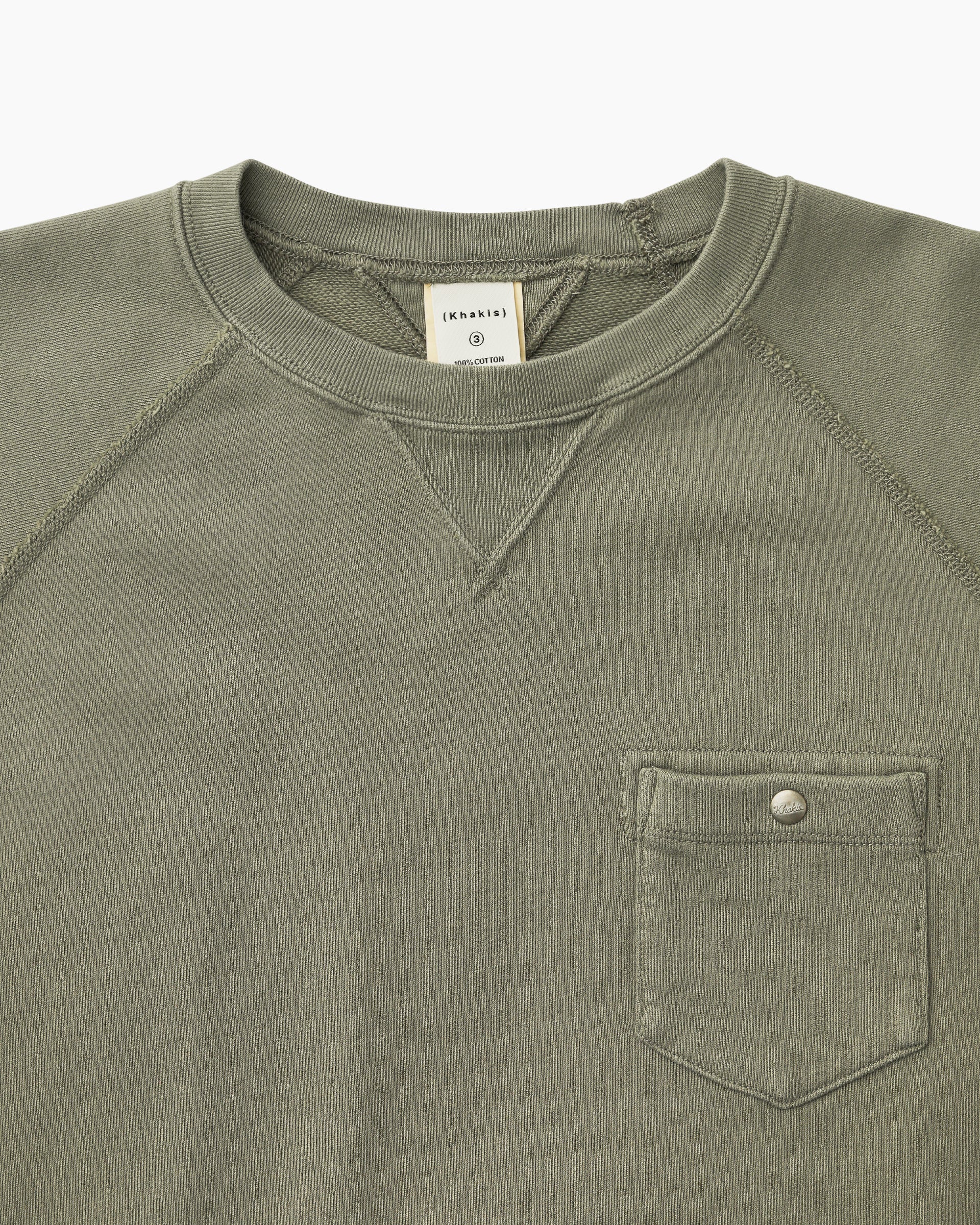 Khakis - Club Crewneck (Olive) product image 2 | TRAB K-Fashion Australia