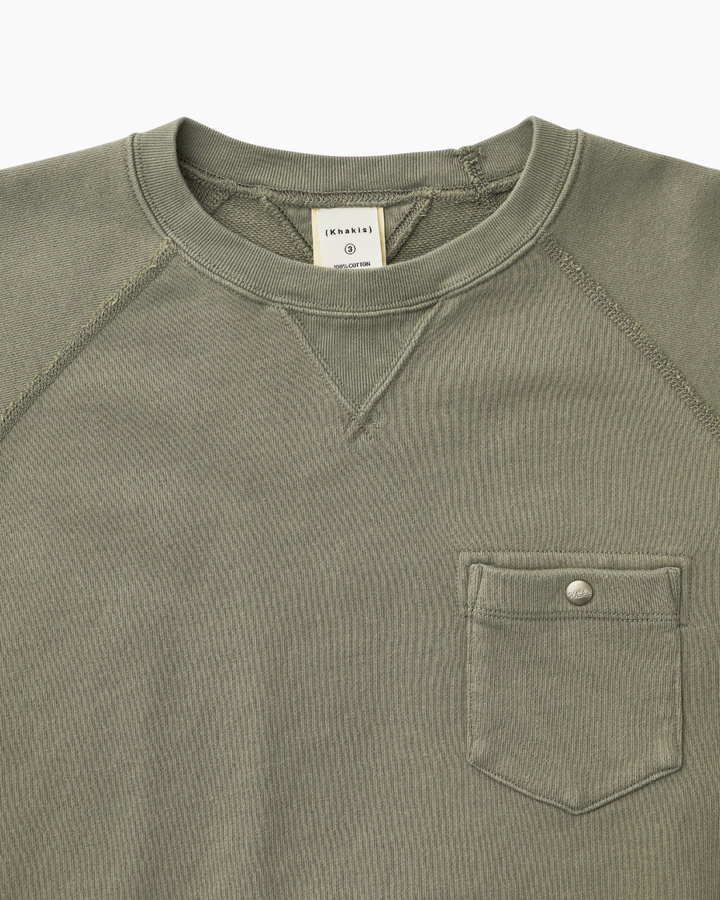 Khakis - Club Crewneck (Olive) product image 2 | TRAB K-Fashion Australia