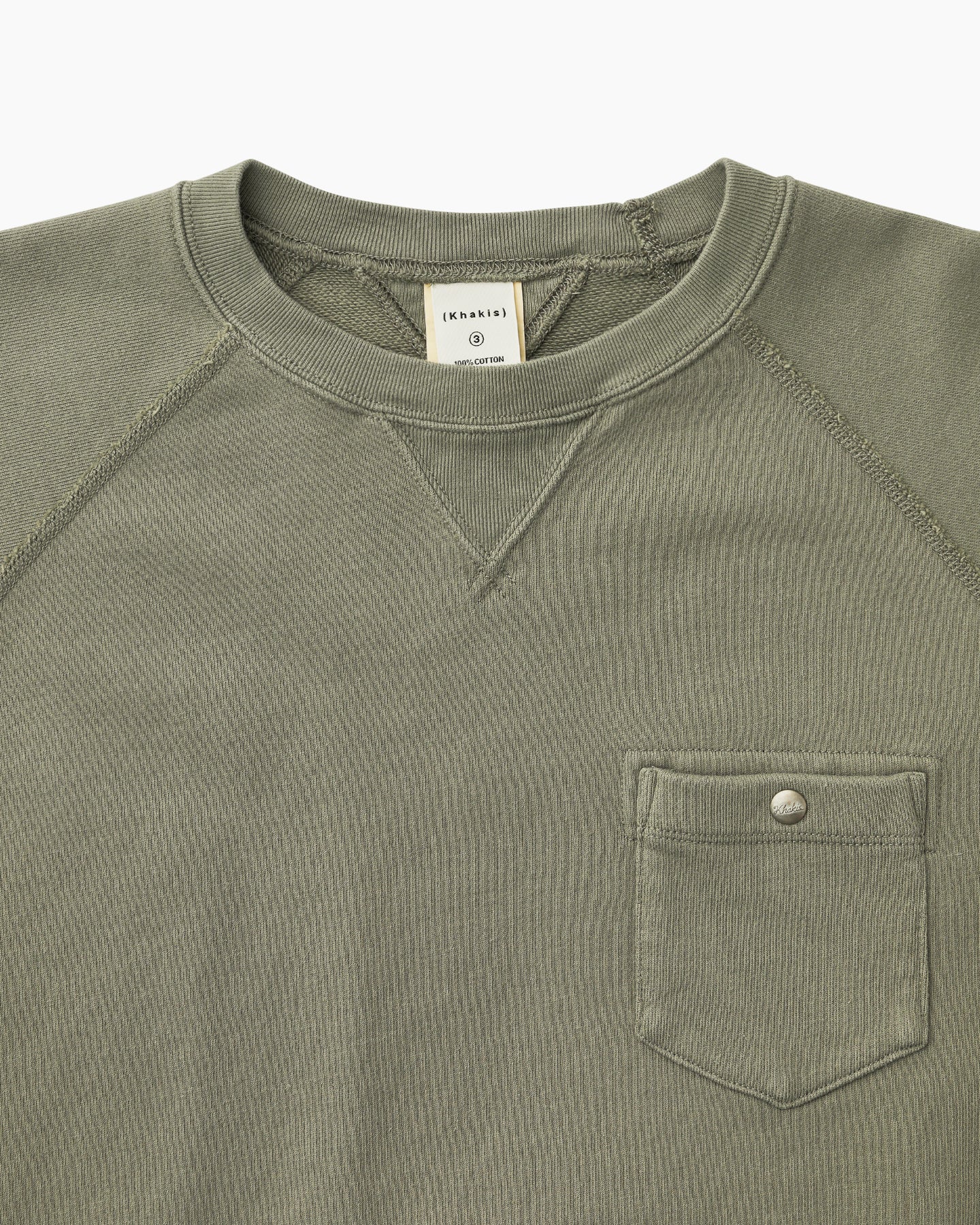 Khakis - Club Crewneck (Olive) product image 2 | TRAB K-Fashion Australia
