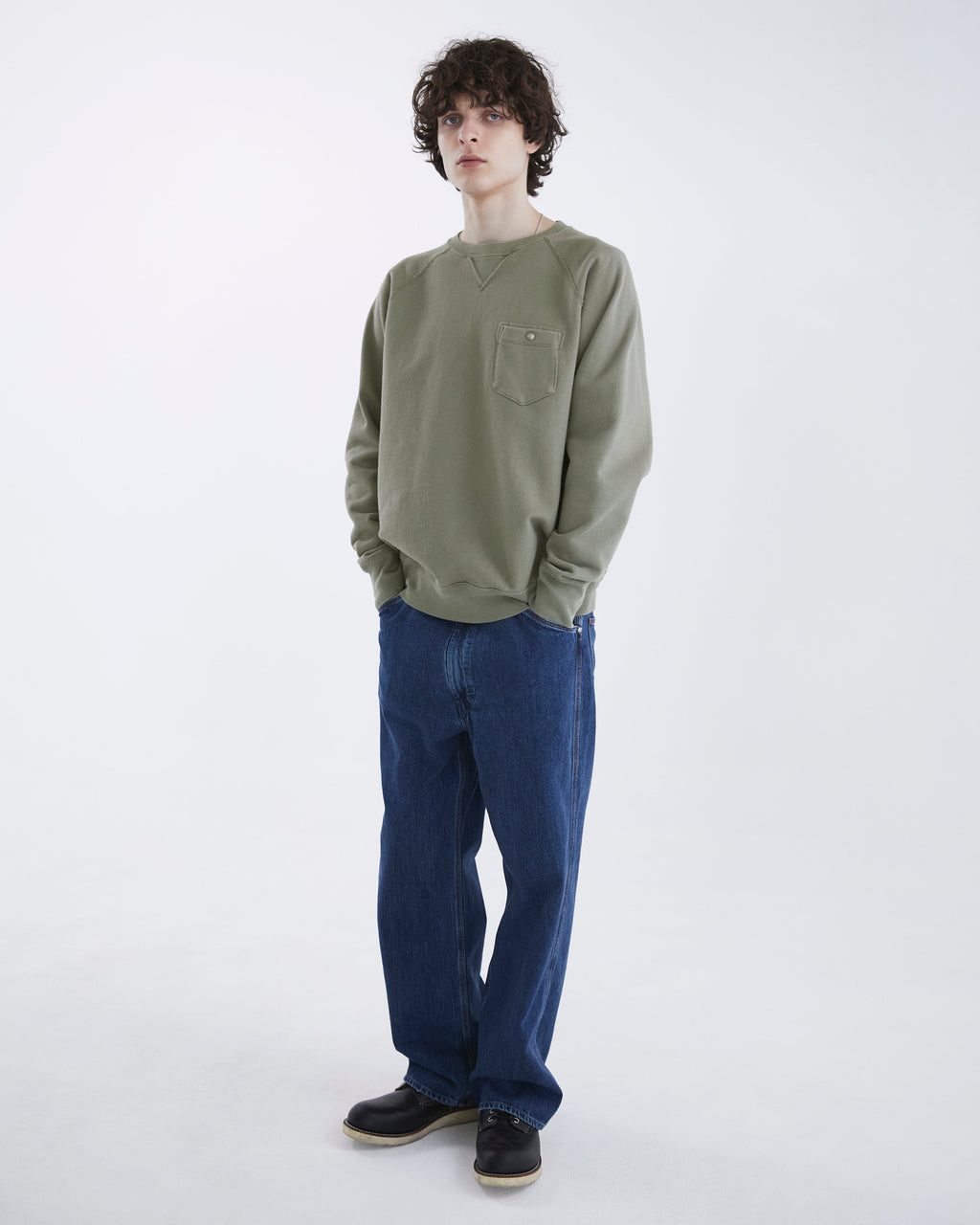 Khakis - Club Crewneck (Olive) product image 6 | TRAB K-Fashion Australia