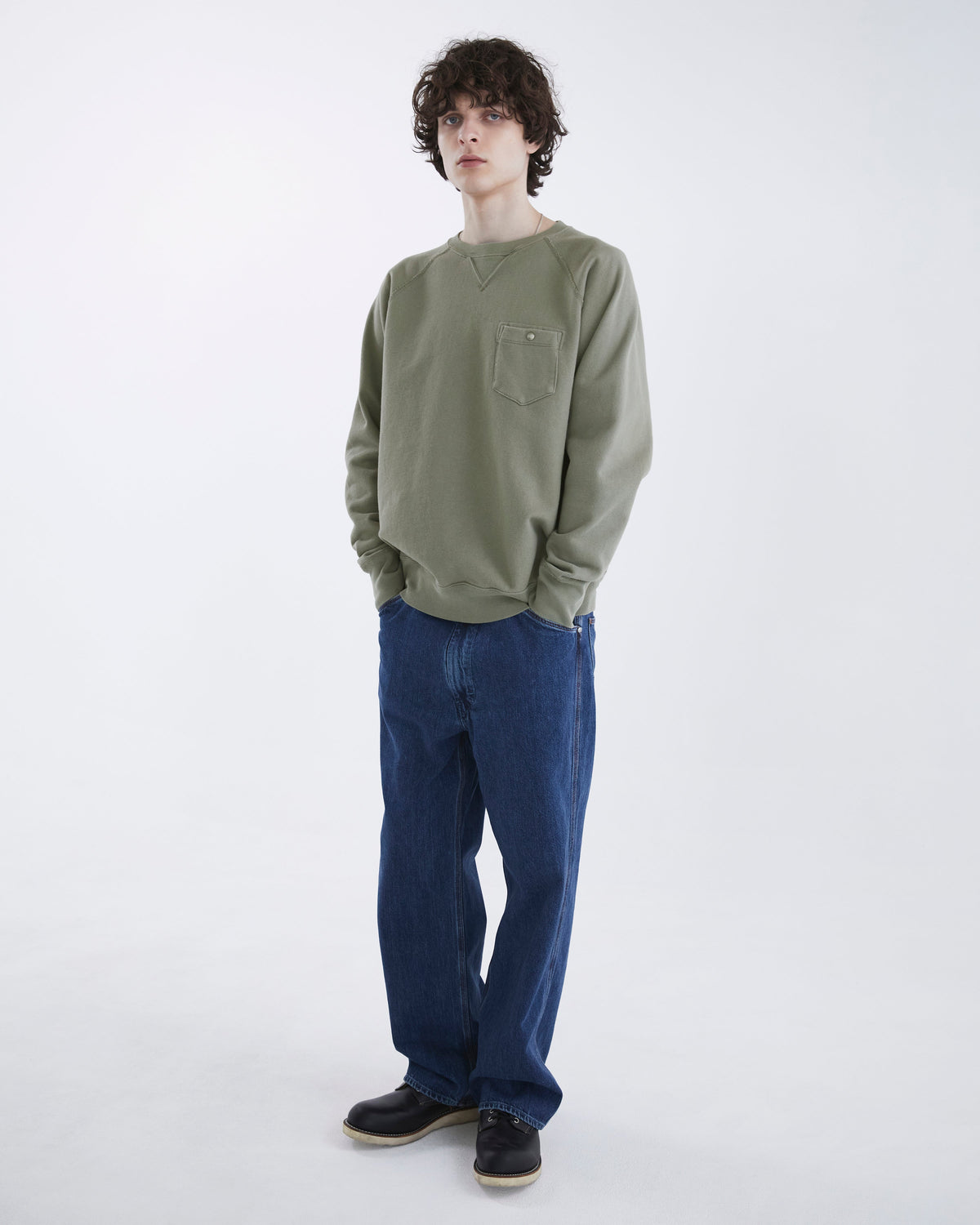 Khakis - Club Crewneck (Olive) product image 6 | TRAB K-Fashion Australia