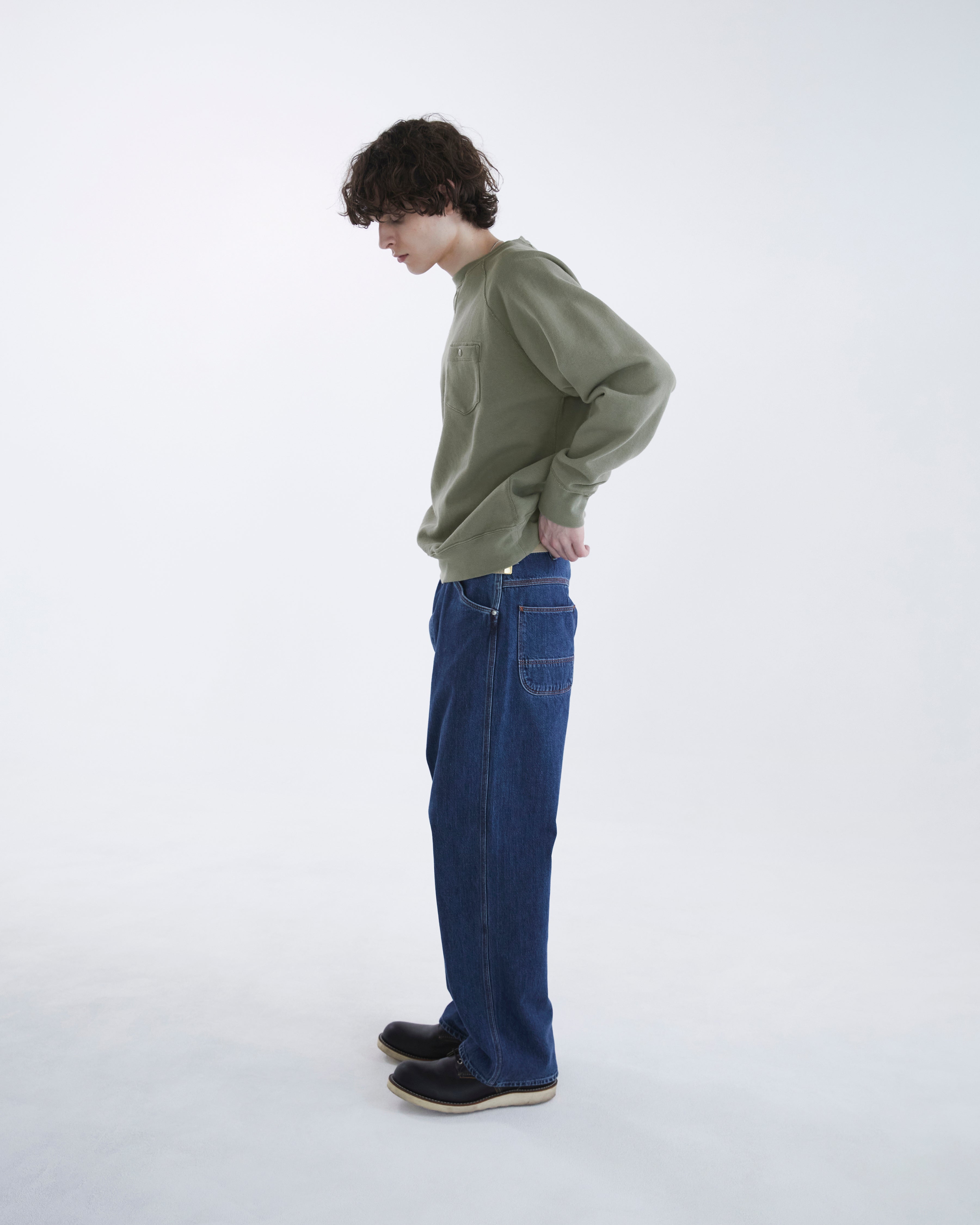 Khakis - Club Crewneck (Olive) product image 5 | TRAB K-Fashion Australia