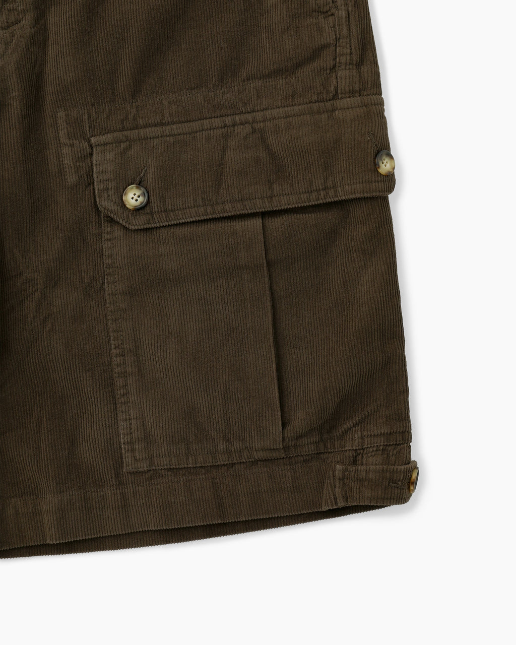 Khakis - Corduroy Hiker Short (Brown) product image 3 | TRAB K-Fashion Australia