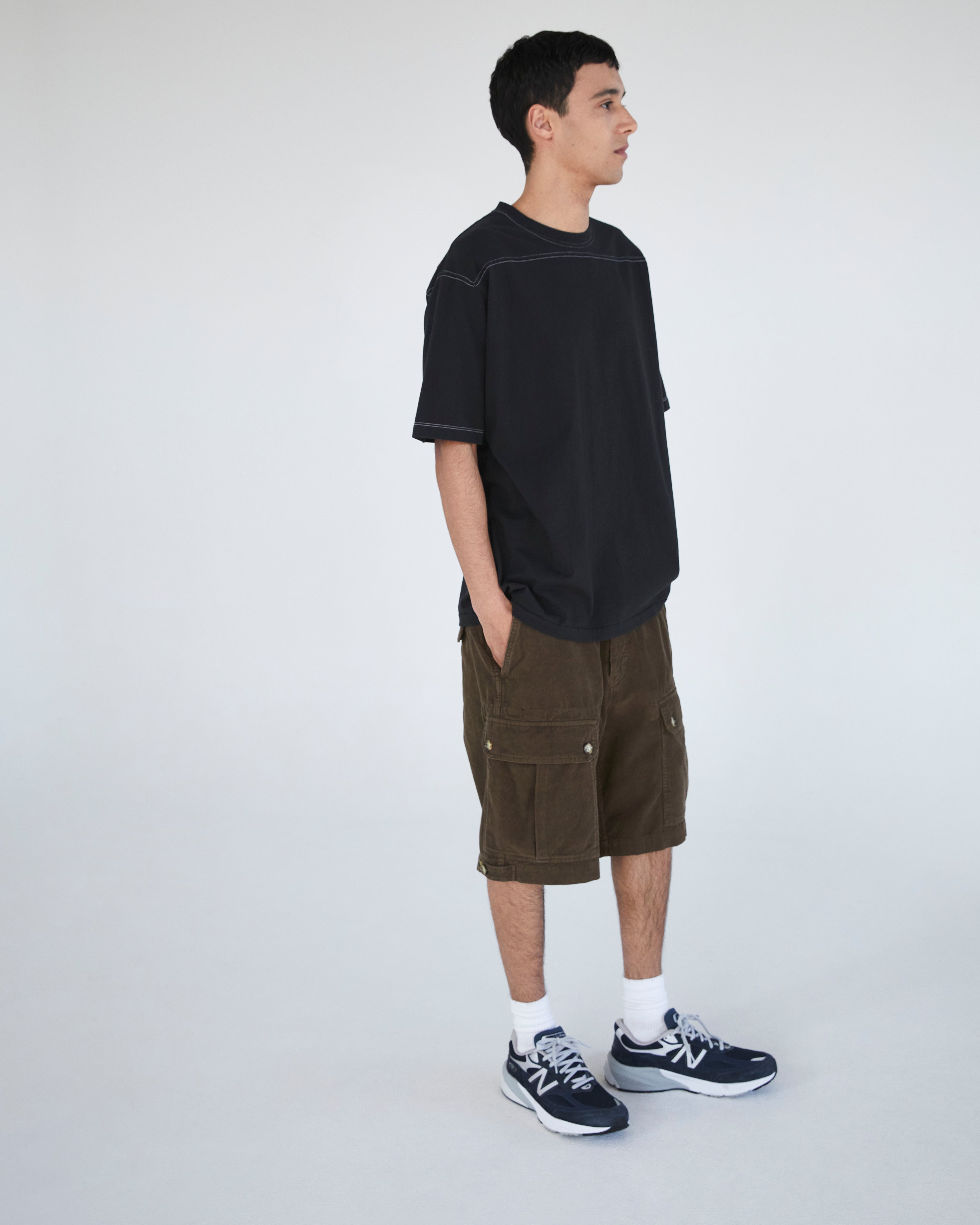 Khakis - Corduroy Hiker Short (Brown) product image 6 | TRAB K-Fashion Australia
