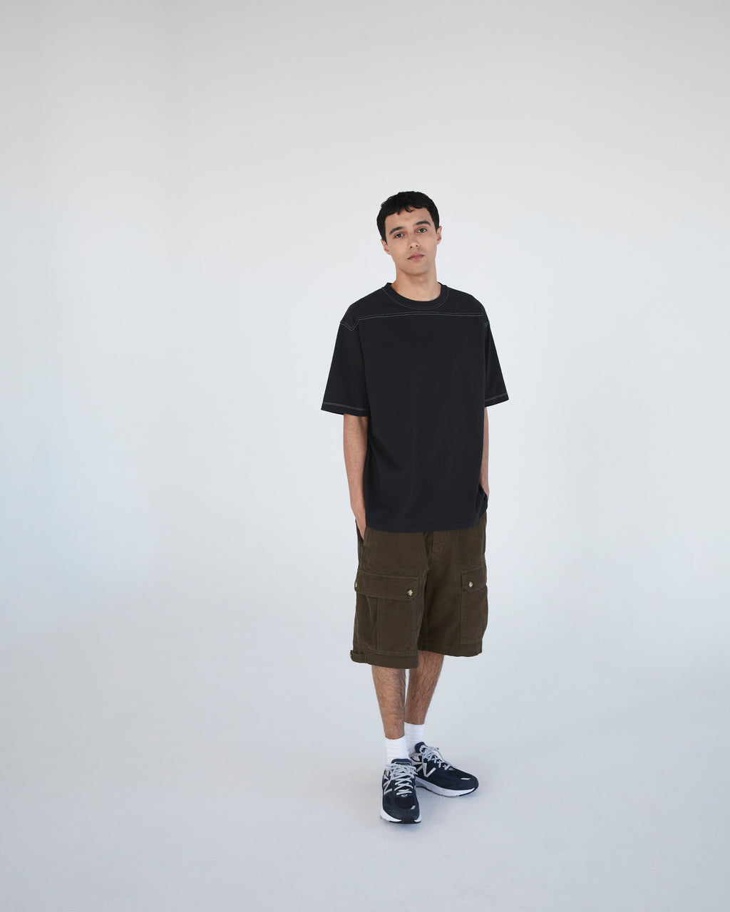 Khakis - Corduroy Hiker Short (Brown) product image 8 | TRAB K-Fashion Australia