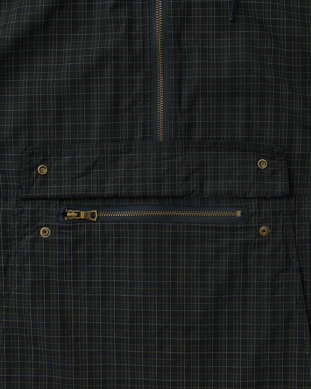 Khakis - Cotton Plaid Anorak (Navy) product image 4 | TRAB K-Fashion Australia