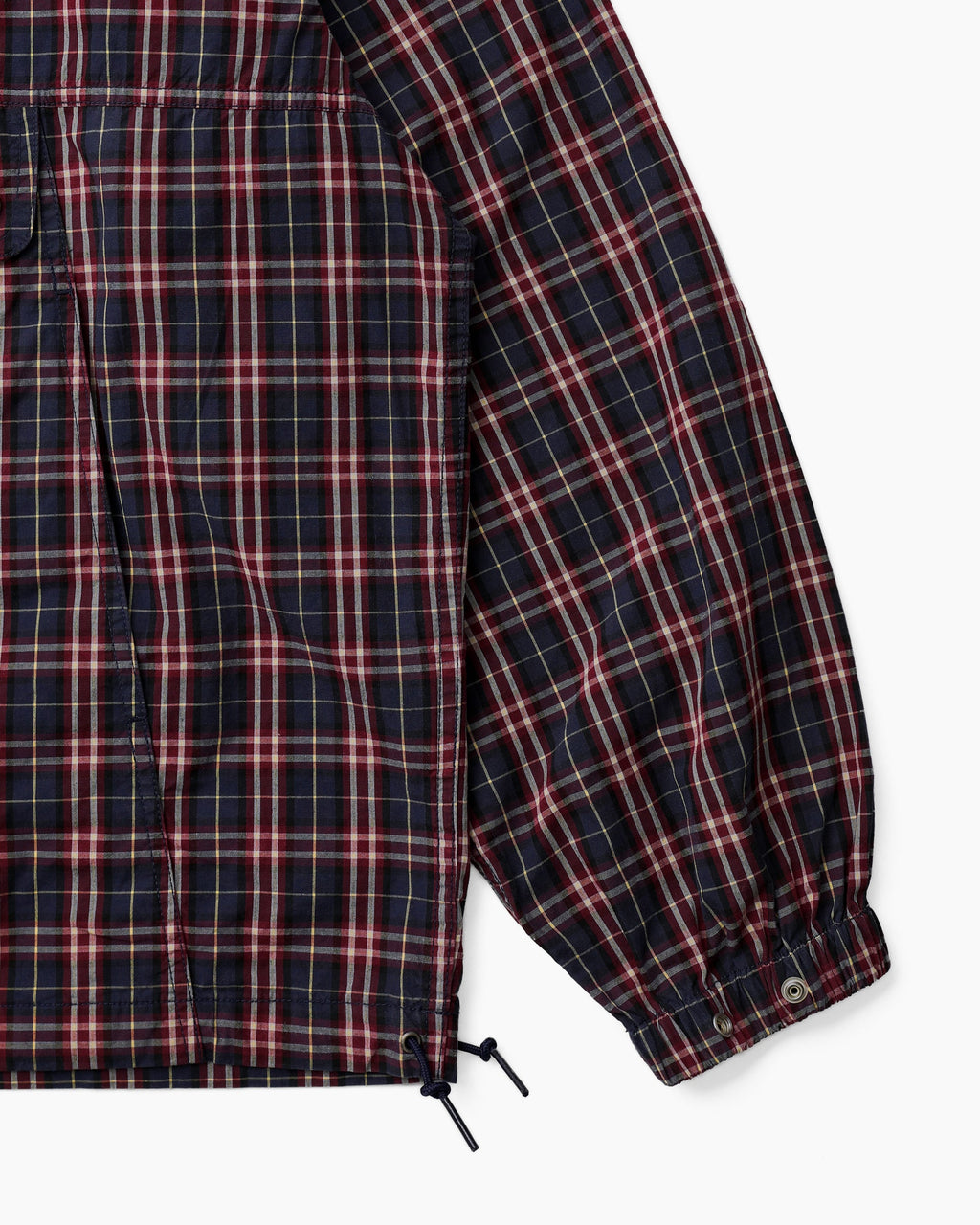 Khakis - Cotton Plaid Anorak (Red) product image 3 | TRAB K-Fashion Australia
