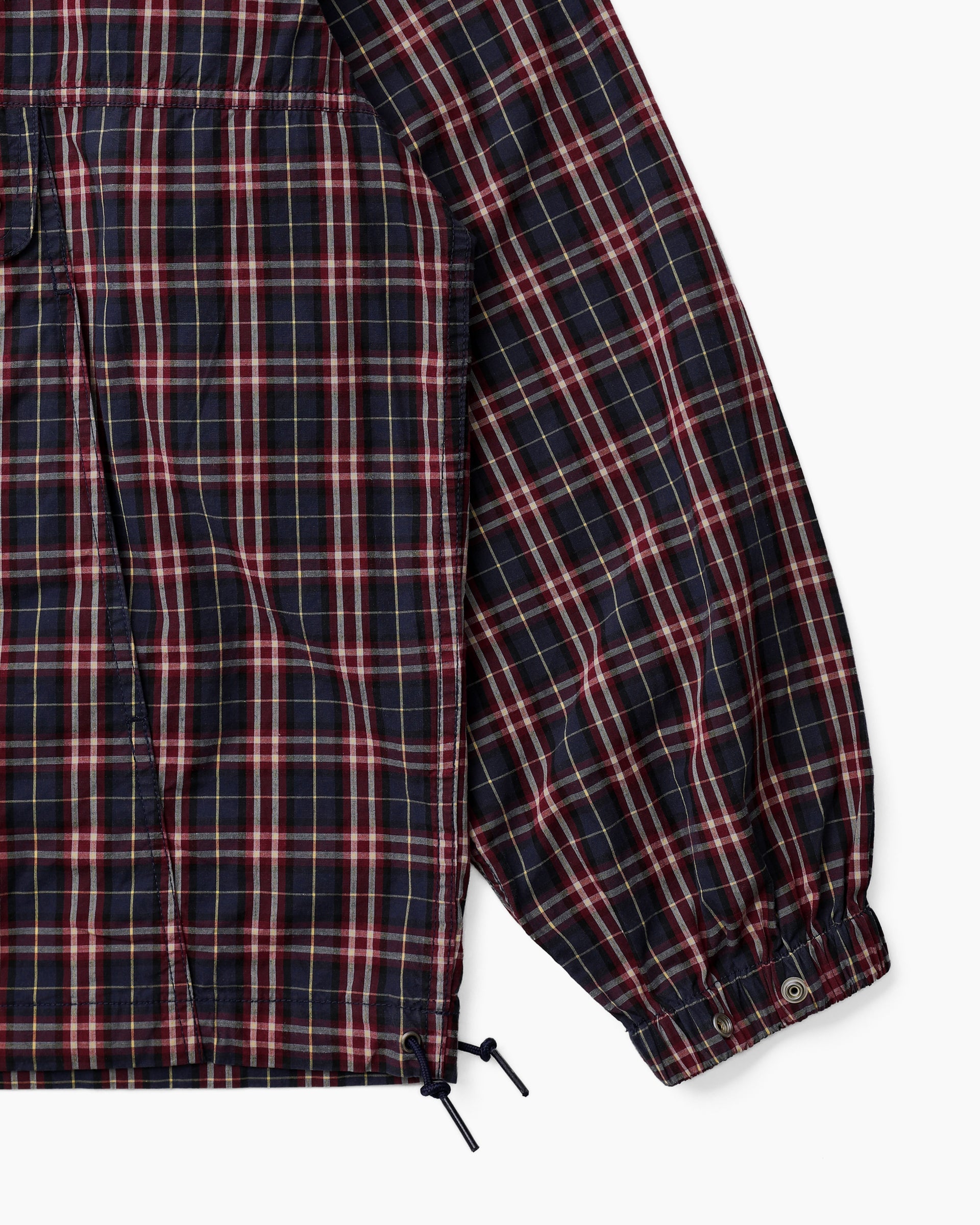 Khakis - Cotton Plaid Anorak (Red) product image 3 | TRAB K-Fashion Australia