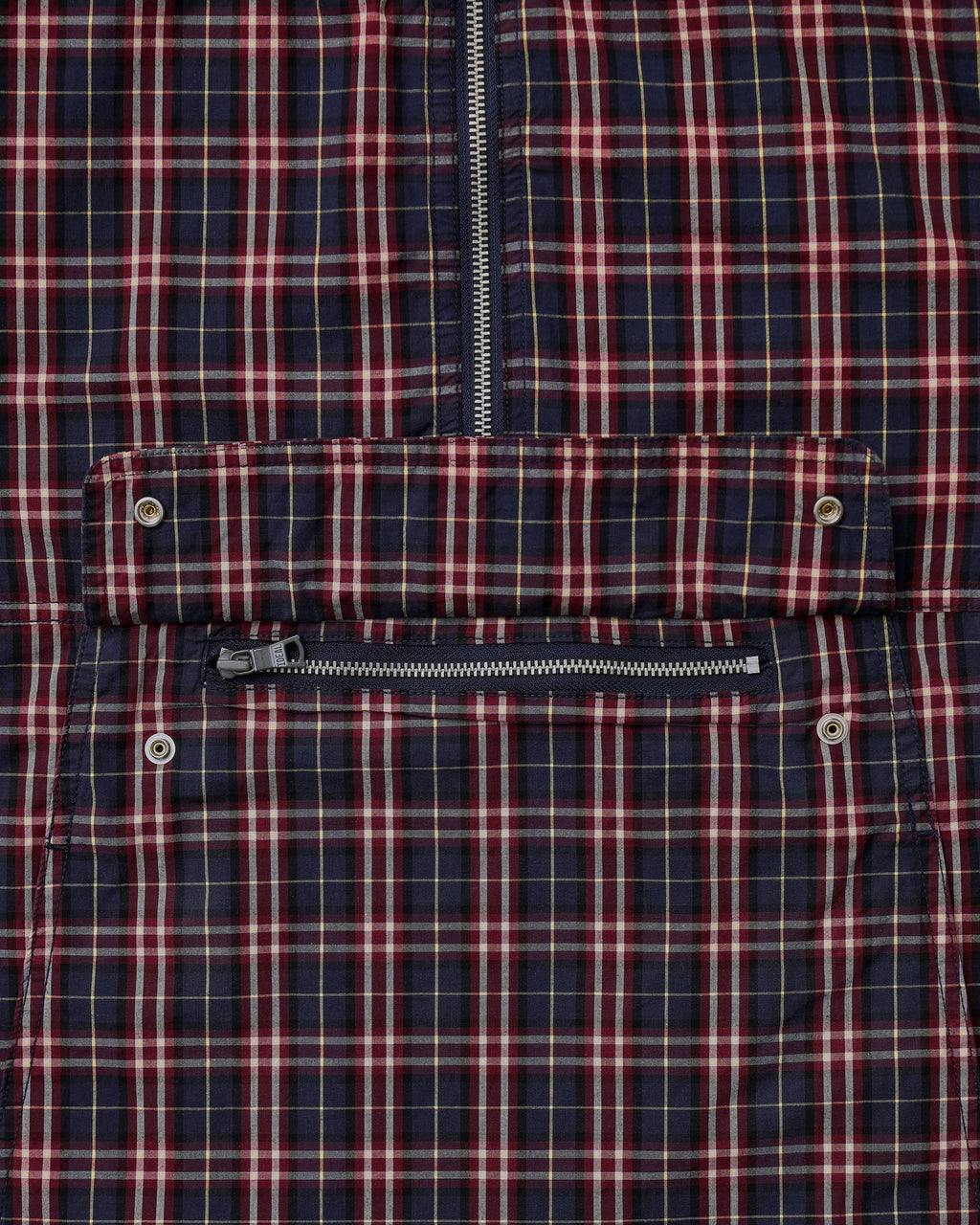 Khakis - Cotton Plaid Anorak (Red) product image 4 | TRAB K-Fashion Australia