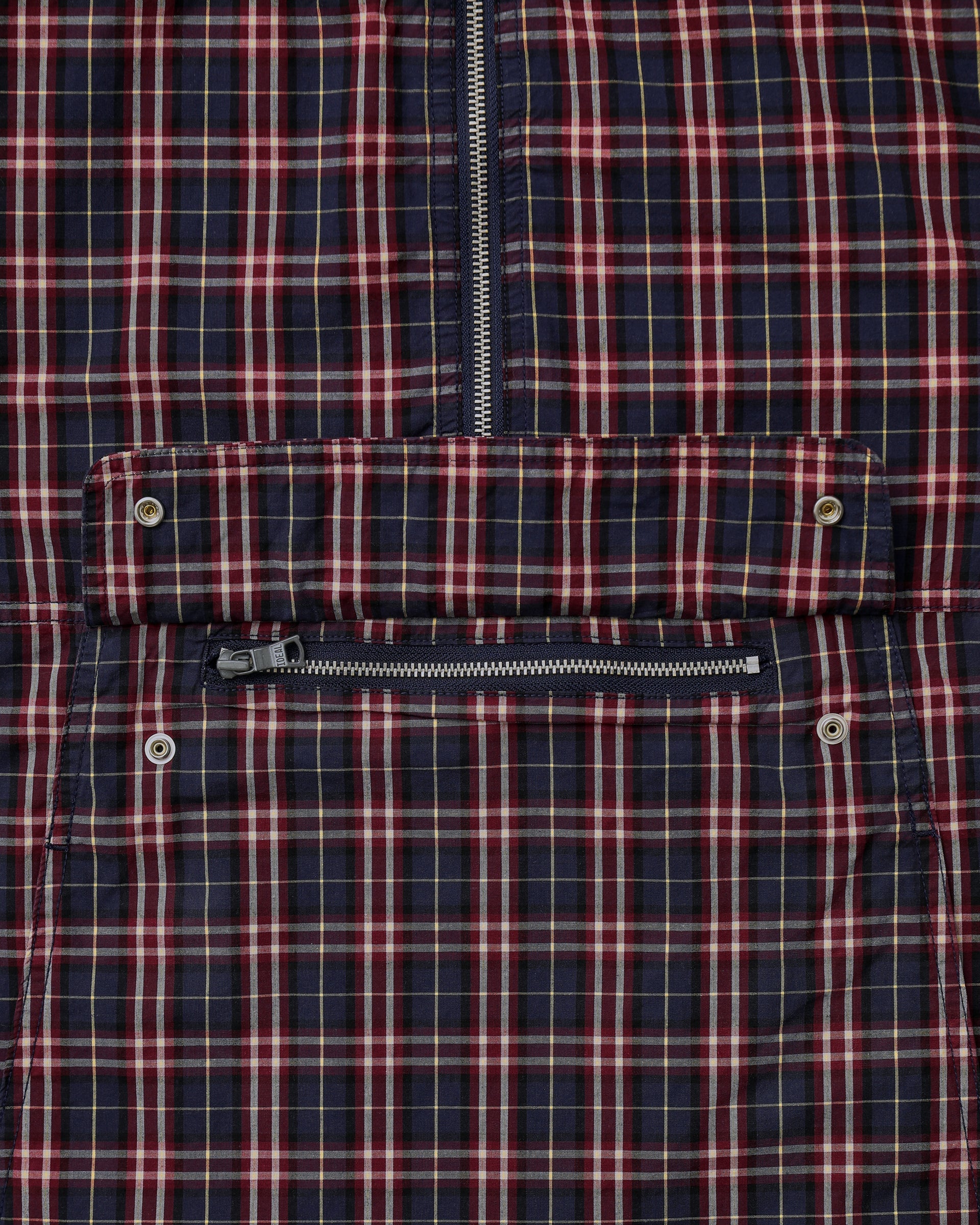 Khakis - Cotton Plaid Anorak (Red) product image 4 | TRAB K-Fashion Australia