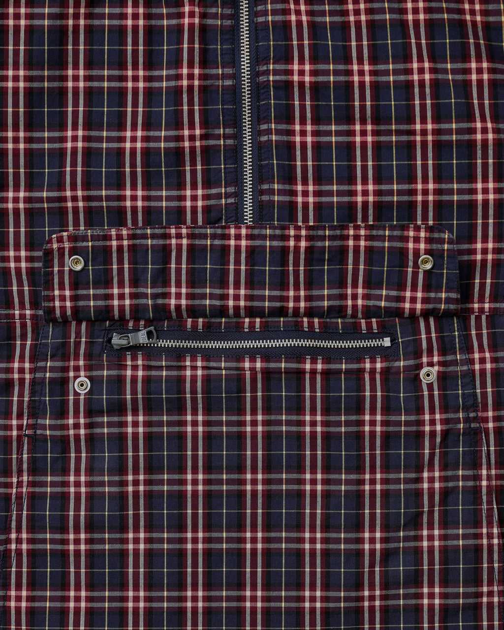 Khakis - Cotton Plaid Anorak (Red) product image 4 | TRAB K-Fashion Australia
