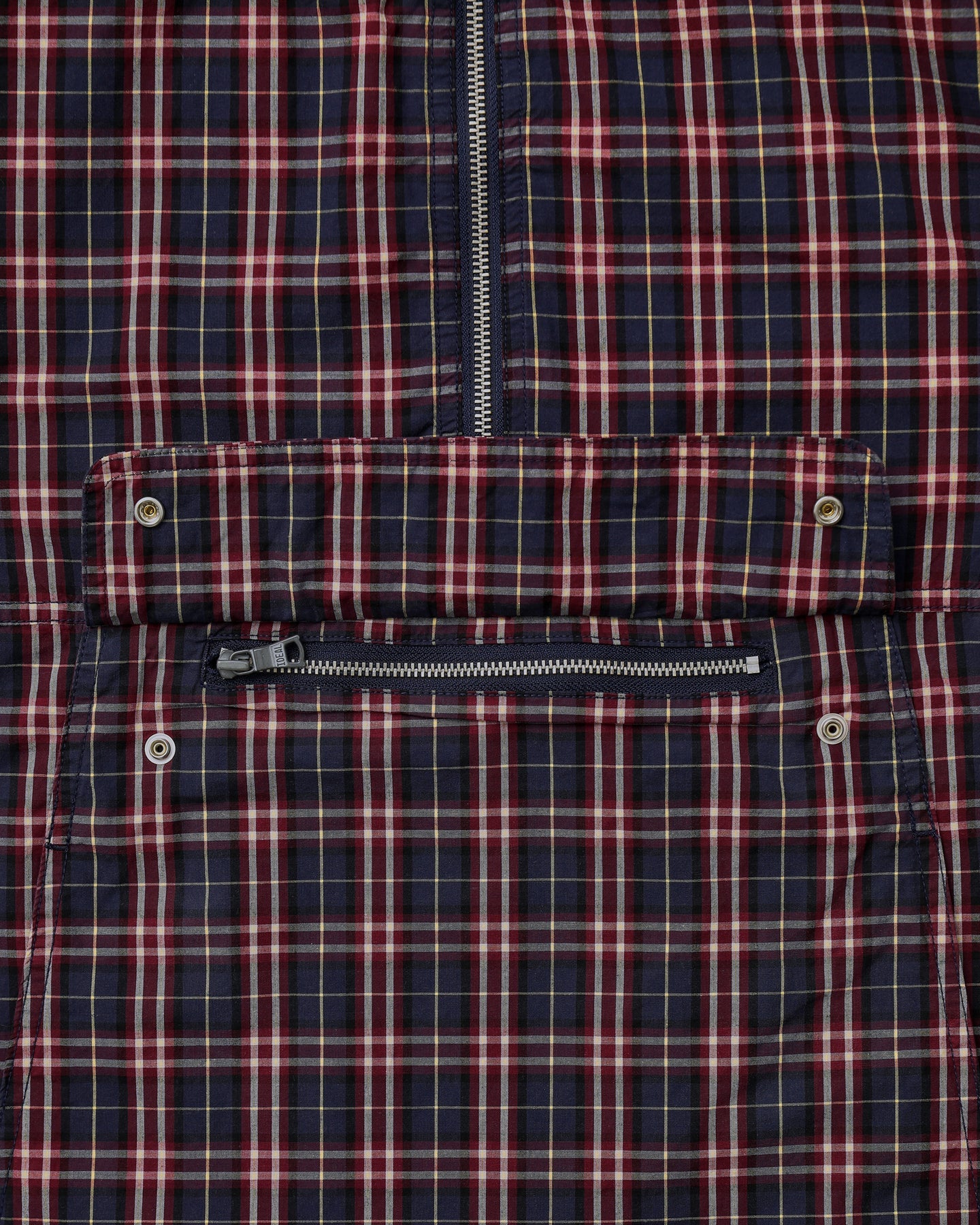 Khakis - Cotton Plaid Anorak (Red) product image 4 | TRAB K-Fashion Australia