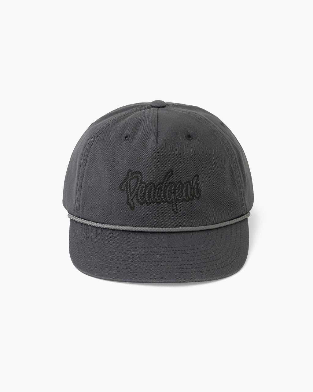 Khakis - Dead Gear 5p Cap (Charcoal) product image 2 | TRAB K-Fashion Australia