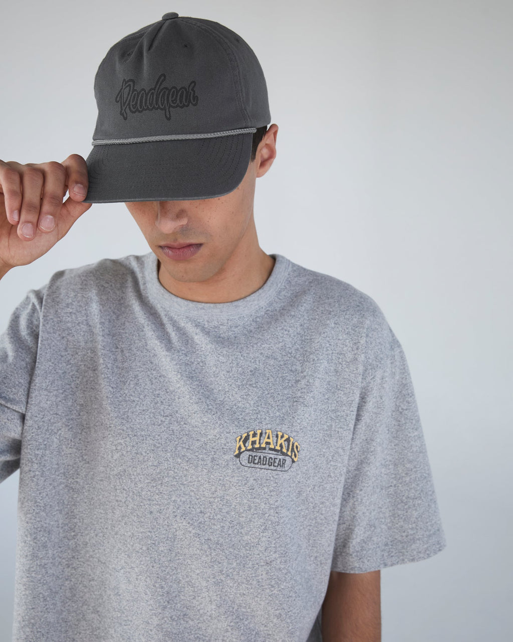 Khakis - Dead Gear 5p Cap (Charcoal) product image 4 | TRAB K-Fashion Australia