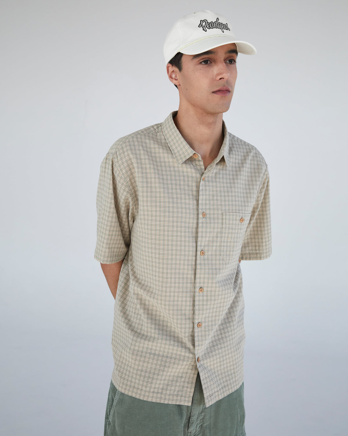 Khakis - Dead Gear 5p Cap (White) product image 5 | TRAB K-Fashion Australia