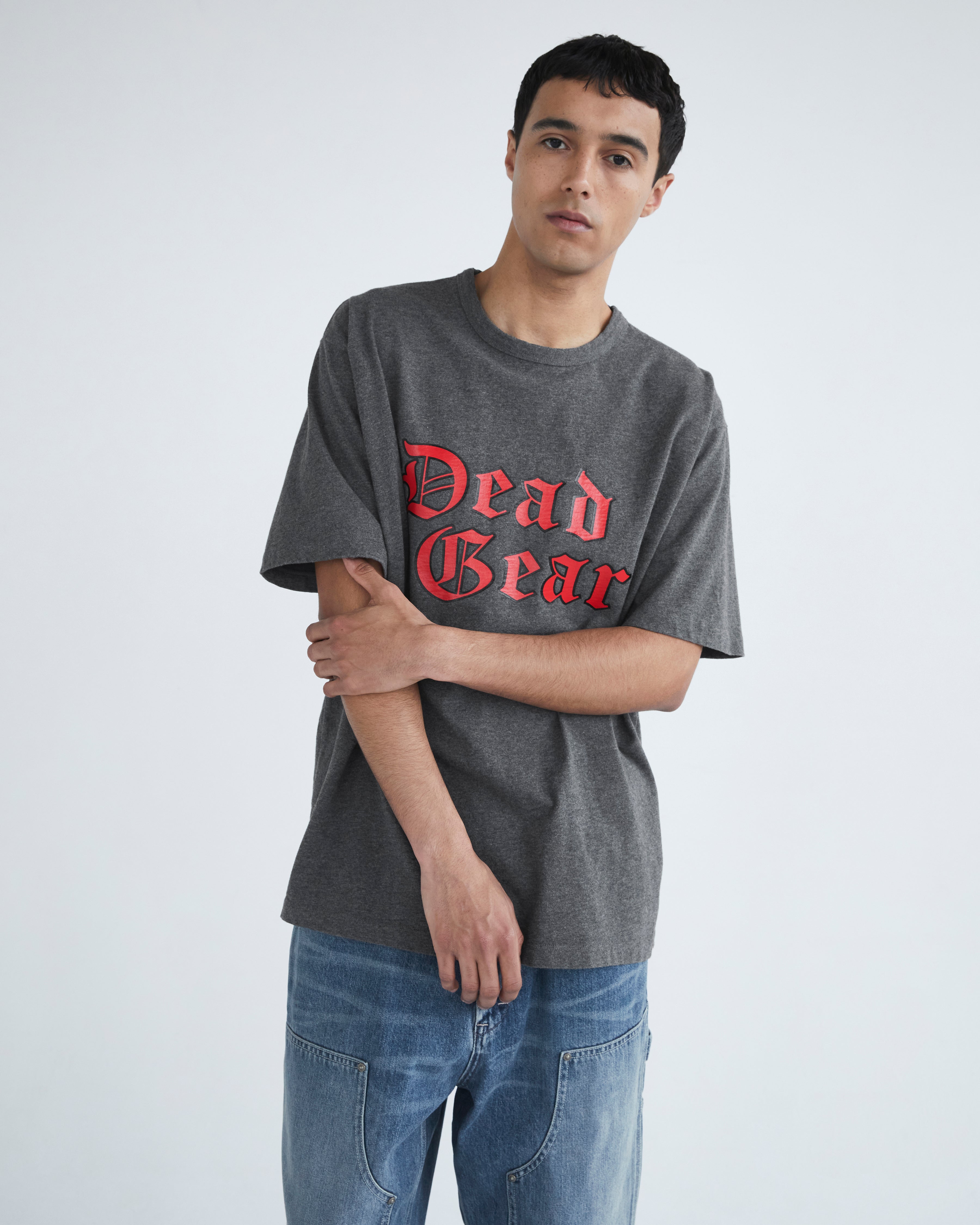 Khakis - Dead Gear Tee (Charcoal) product image 4 | TRAB K-Fashion Australia