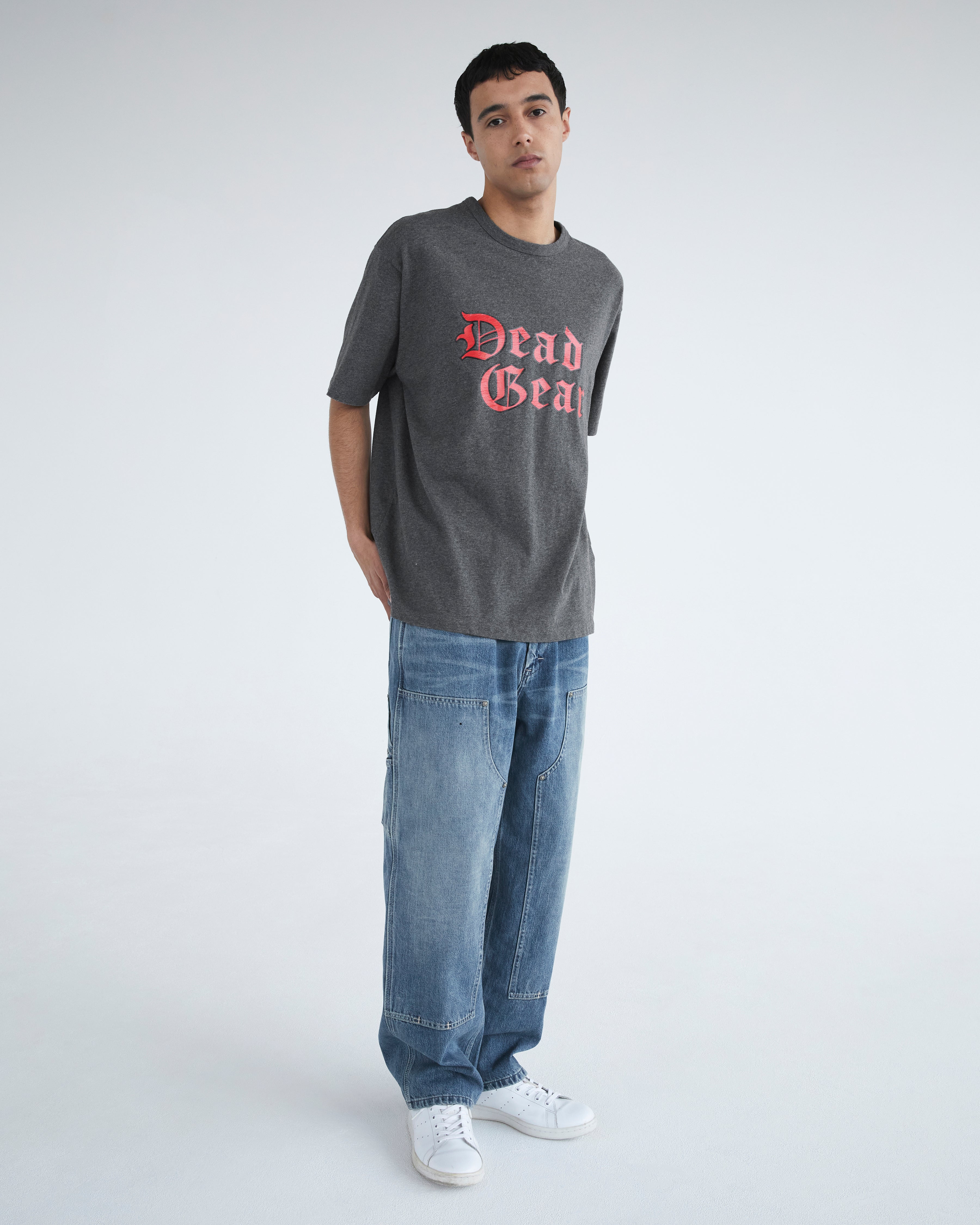 Khakis - Dead Gear Tee (Charcoal) product image 5 | TRAB K-Fashion Australia