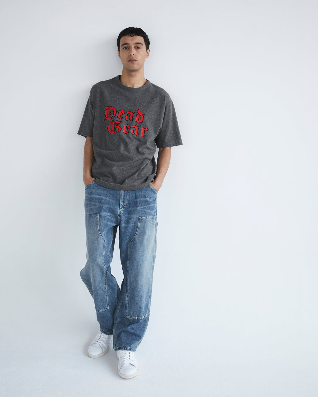 Khakis - Dead Gear Tee (Charcoal) product image 6 | TRAB K-Fashion Australia