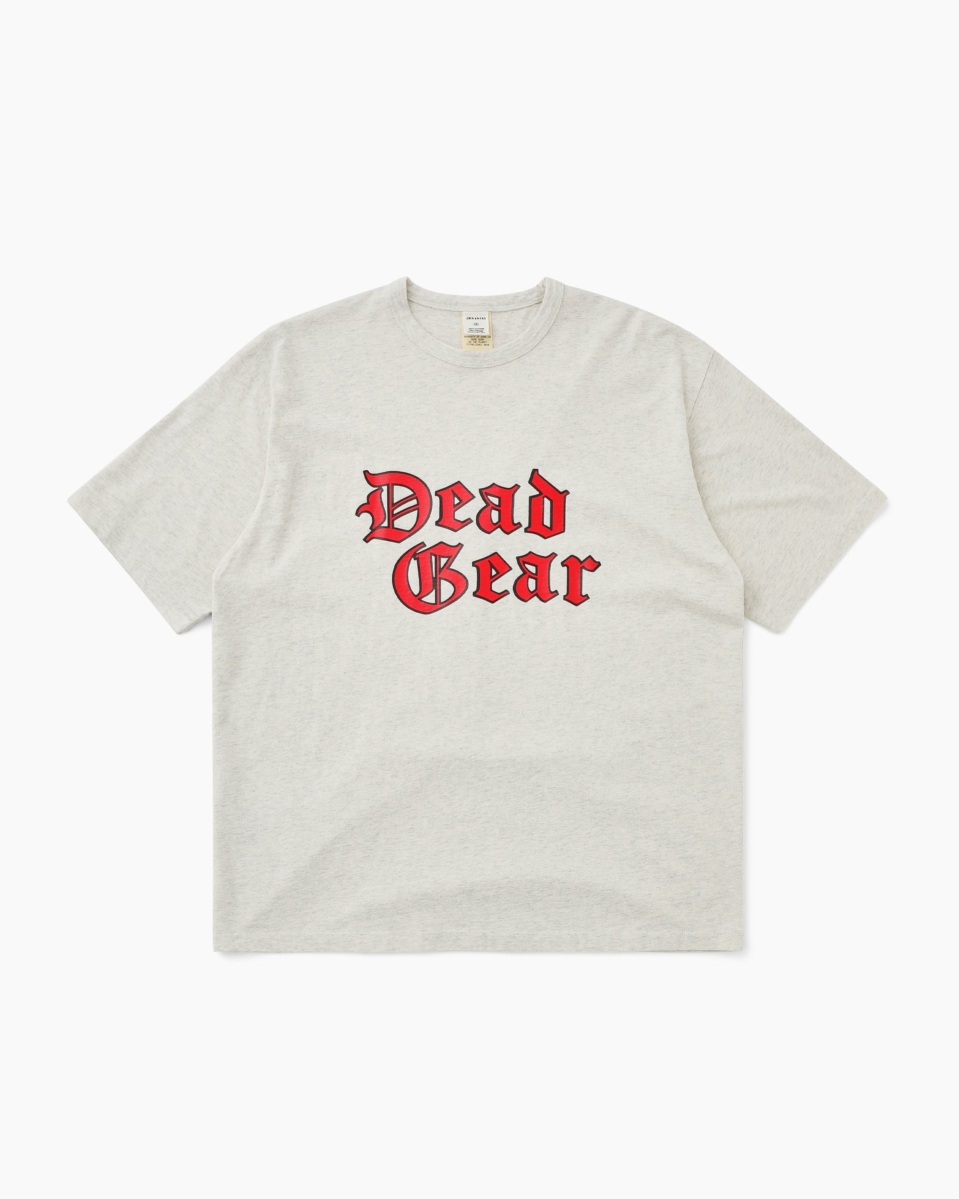 Khakis - Dead Gear Tee (Oatmeal) product image 1 | TRAB K-Fashion Australia