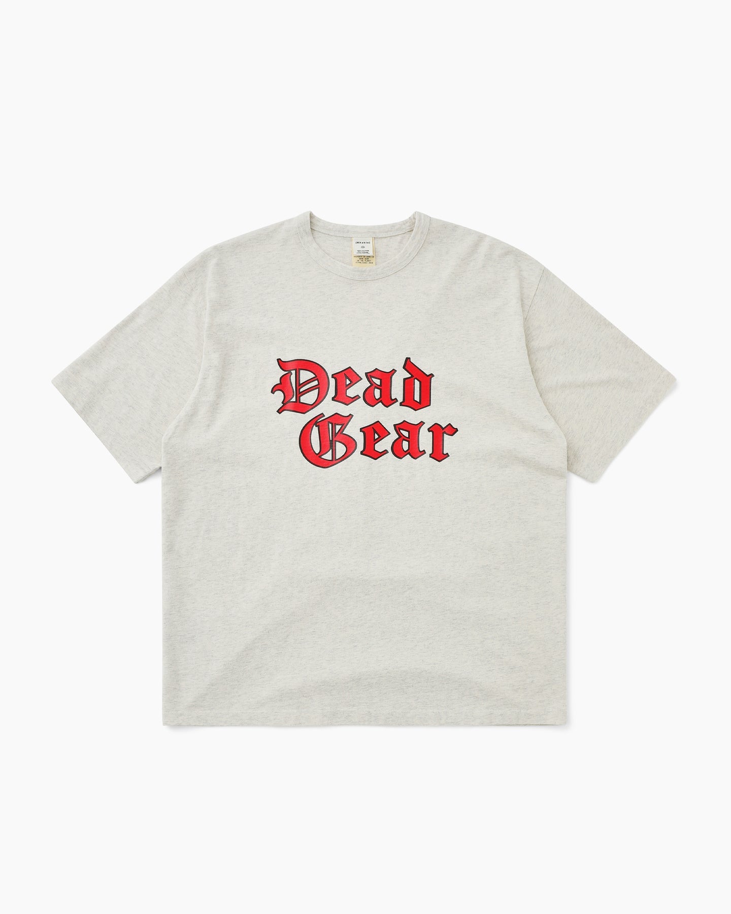 Khakis - Dead Gear Tee (Oatmeal) product image 1 | TRAB K-Fashion Australia