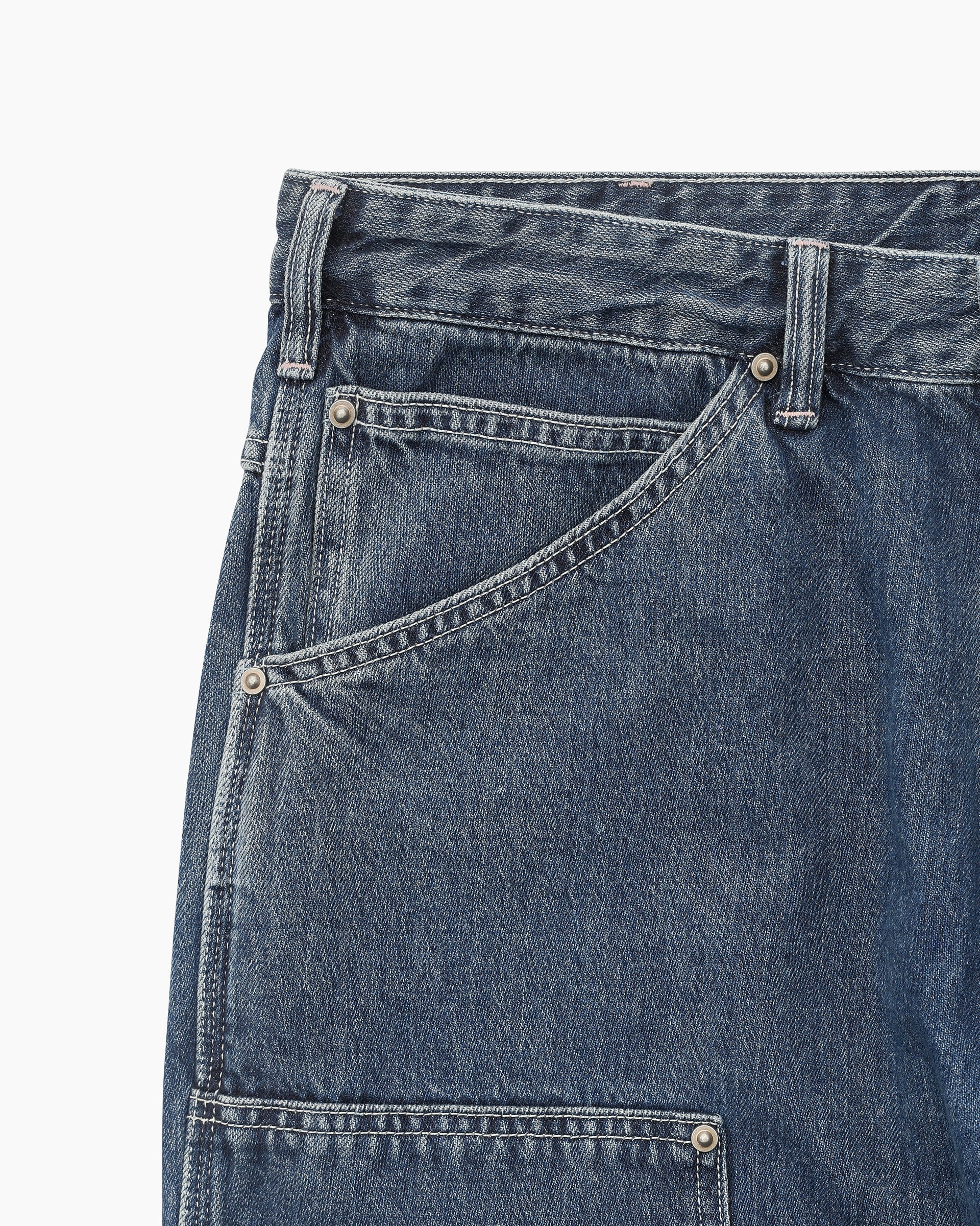 Khakis - Denim Carpenter Pant (Dark Blue) product image 3 | TRAB K-Fashion Australia