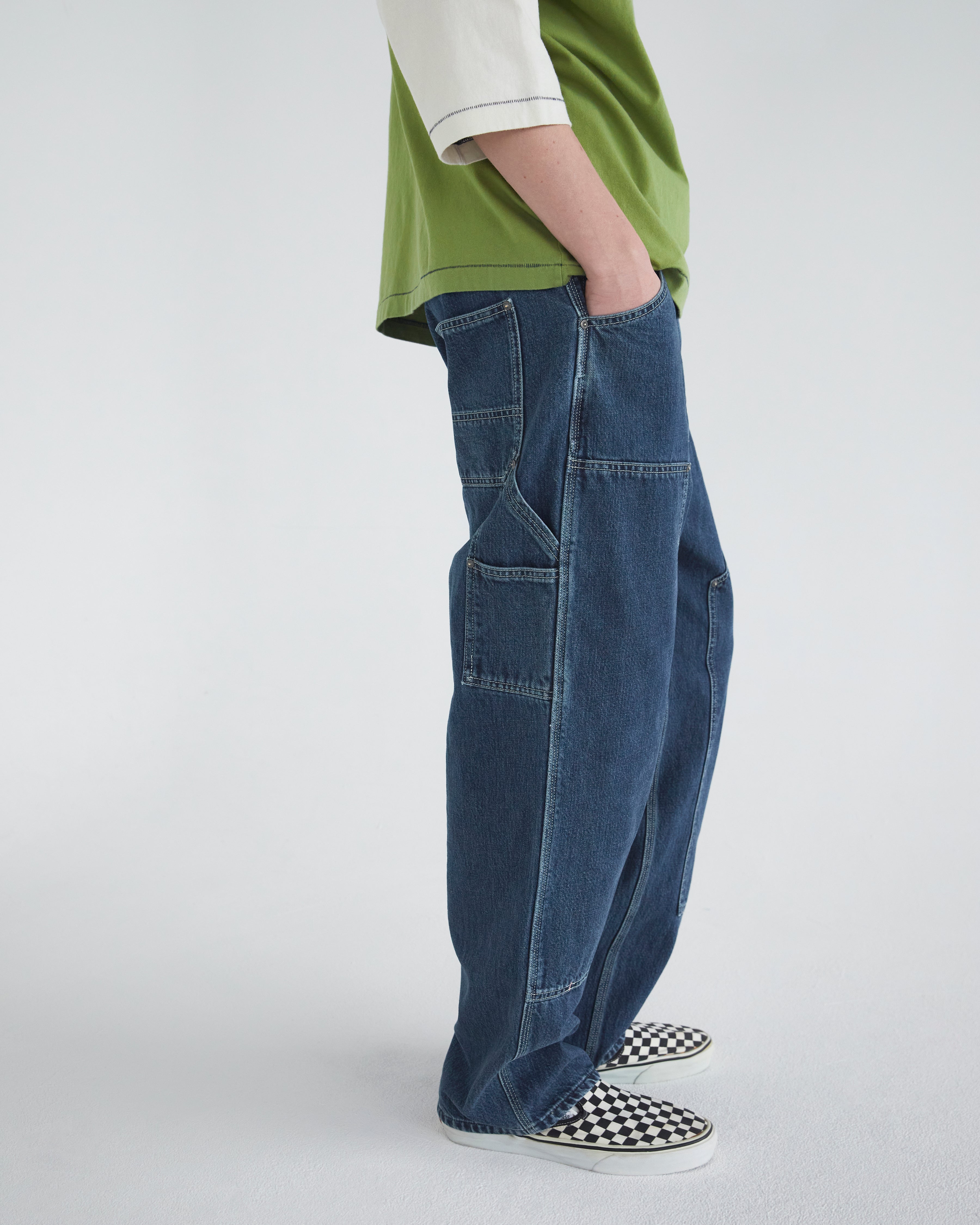 Khakis - Denim Carpenter Pant (Dark Blue) product image 9 | TRAB K-Fashion Australia