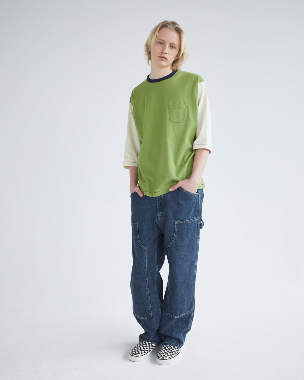 Khakis - Denim Carpenter Pant (Dark Blue) product image 7 | TRAB K-Fashion Australia