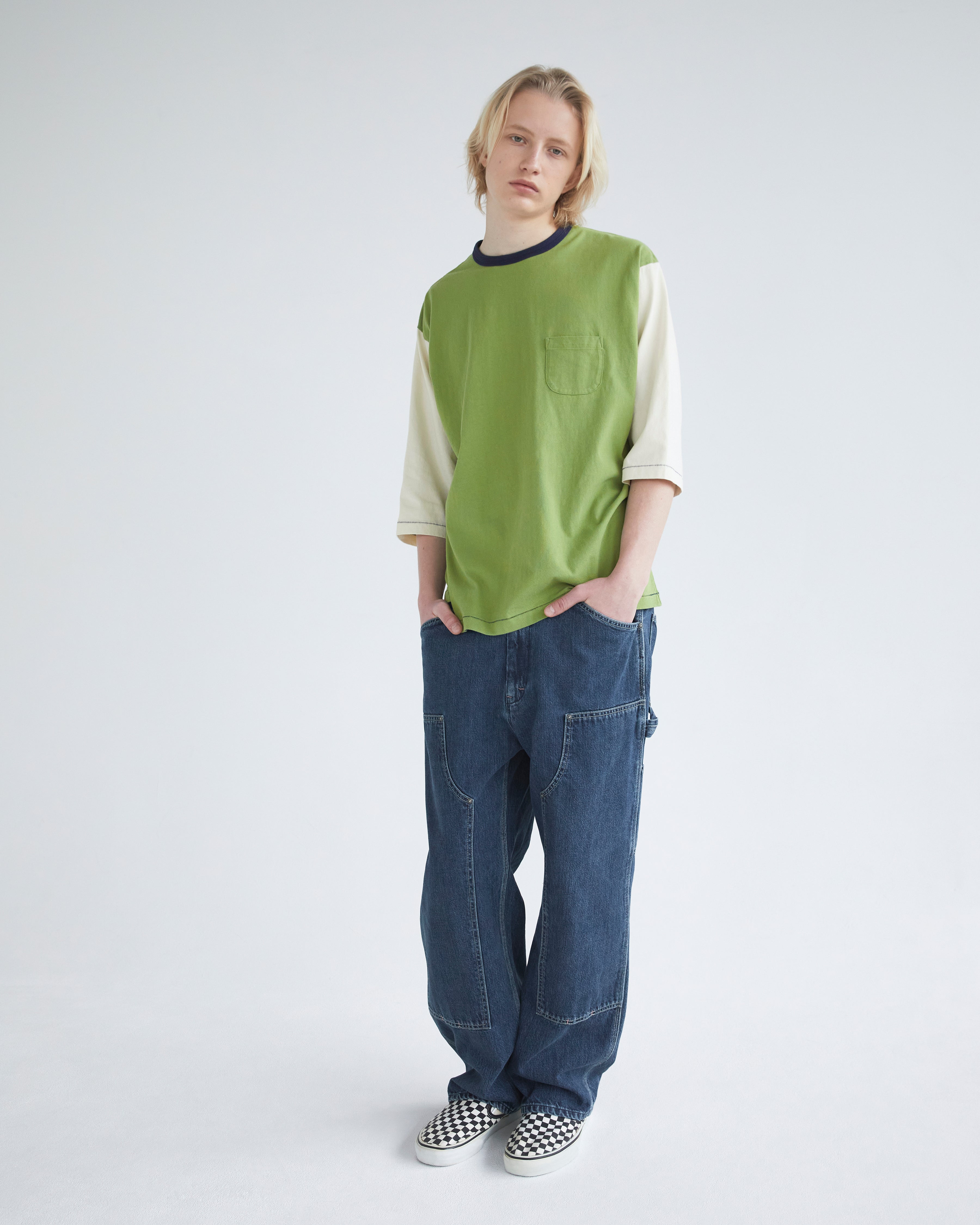 Khakis - Denim Carpenter Pant (Dark Blue) product image 7 | TRAB K-Fashion Australia