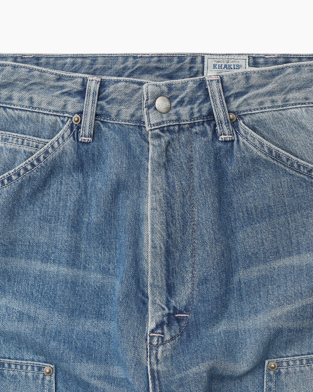 Khakis - Denim Carpenter Pant (Mid Blue) product image 2 | TRAB K-Fashion Australia
