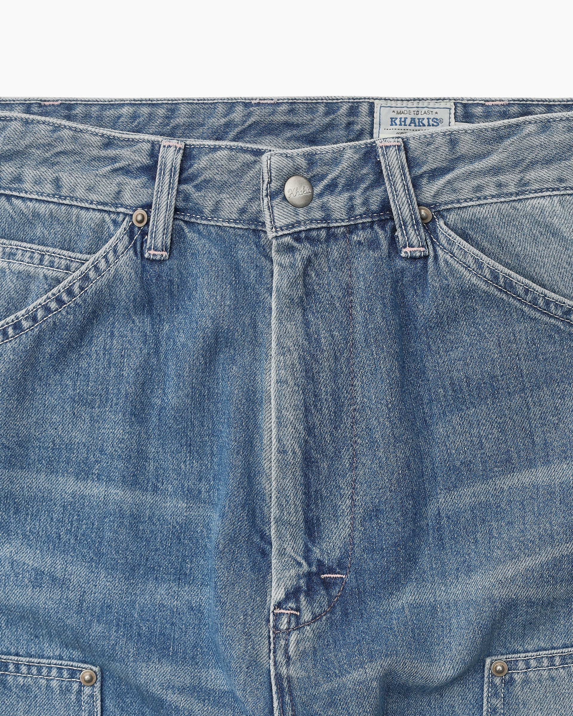 Khakis - Denim Carpenter Pant (Mid Blue) product image 2 | TRAB K-Fashion Australia
