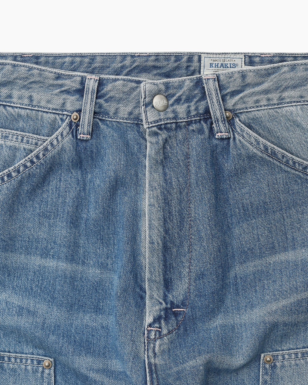 Khakis - Denim Carpenter Pant (Mid Blue) product image 2 | TRAB K-Fashion Australia