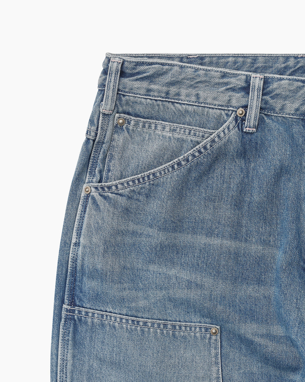 Khakis - Denim Carpenter Pant (Mid Blue) product image 3 | TRAB K-Fashion Australia