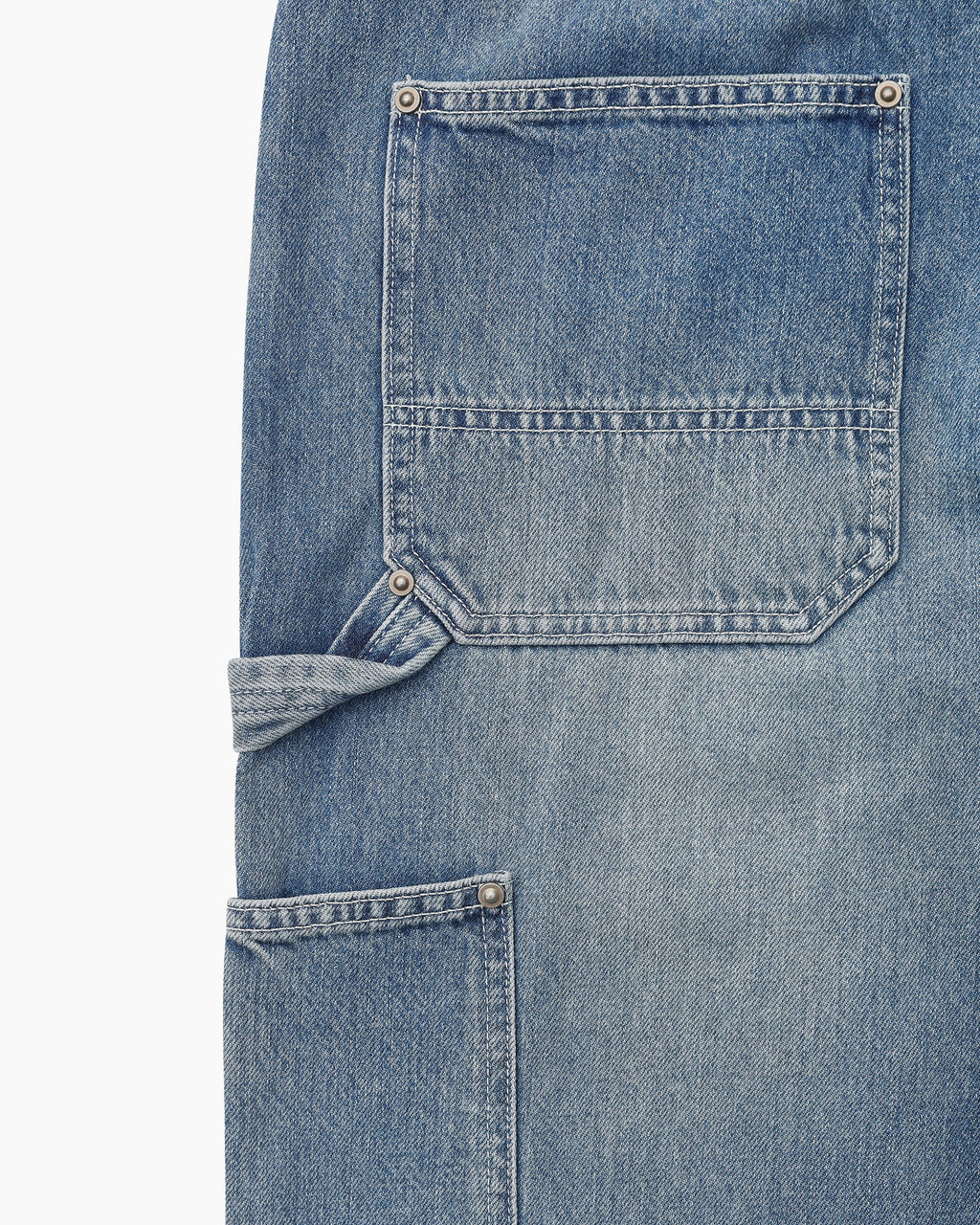 Khakis - Denim Carpenter Pant (Mid Blue) product image 4 | TRAB K-Fashion Australia