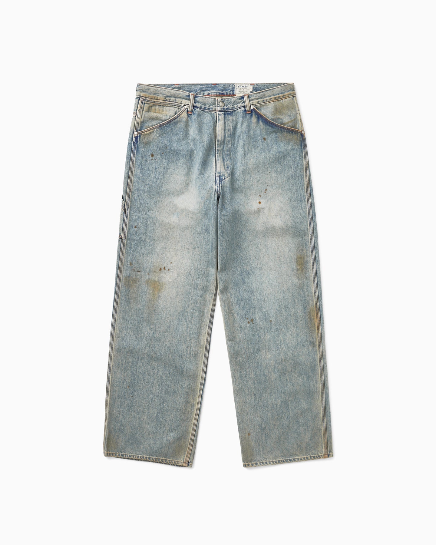Khakis - Distressed Painter Pant Used (Blue) product image 1 | TRAB K-Fashion Australia
