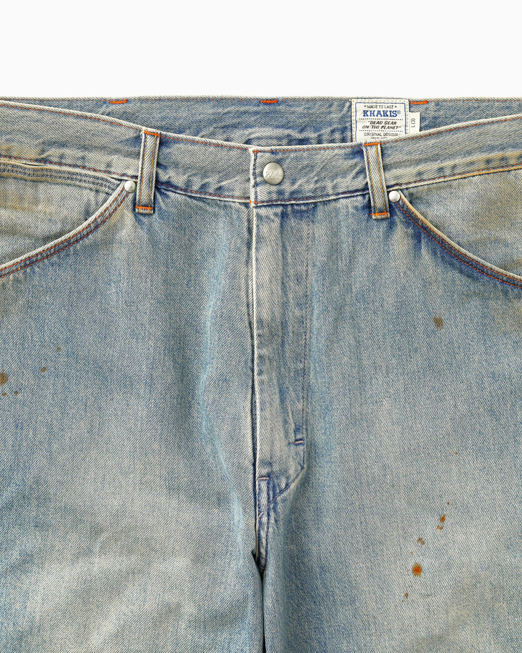 Khakis - Distressed Painter Pant Used (Blue) product image 2 | TRAB K-Fashion Australia