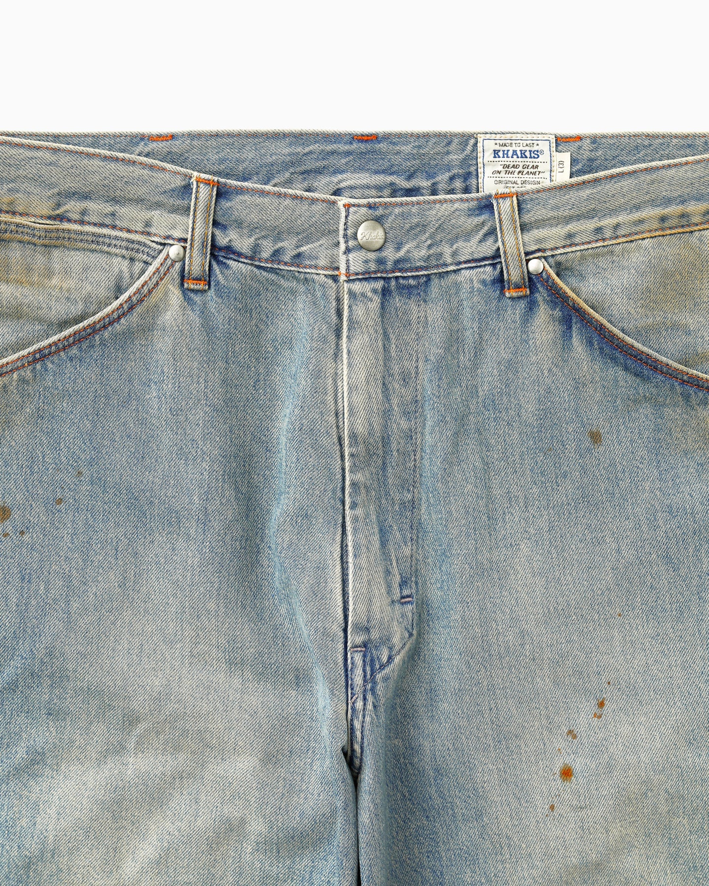 Khakis - Distressed Painter Pant Used (Blue) product image 2 | TRAB K-Fashion Australia