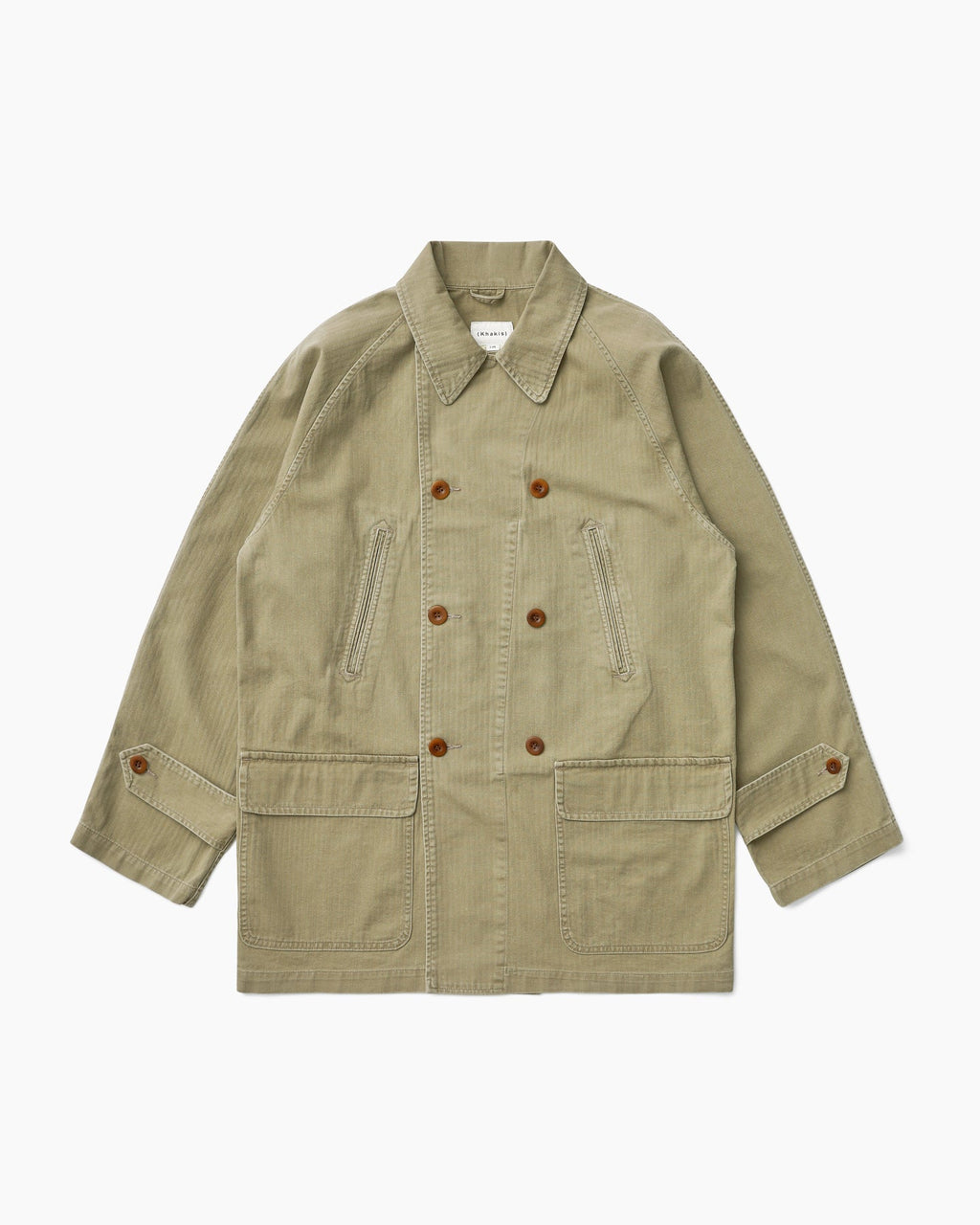 Khakis - Double Chore Coat (Khaki) product image 1 | TRAB K-Fashion Australia