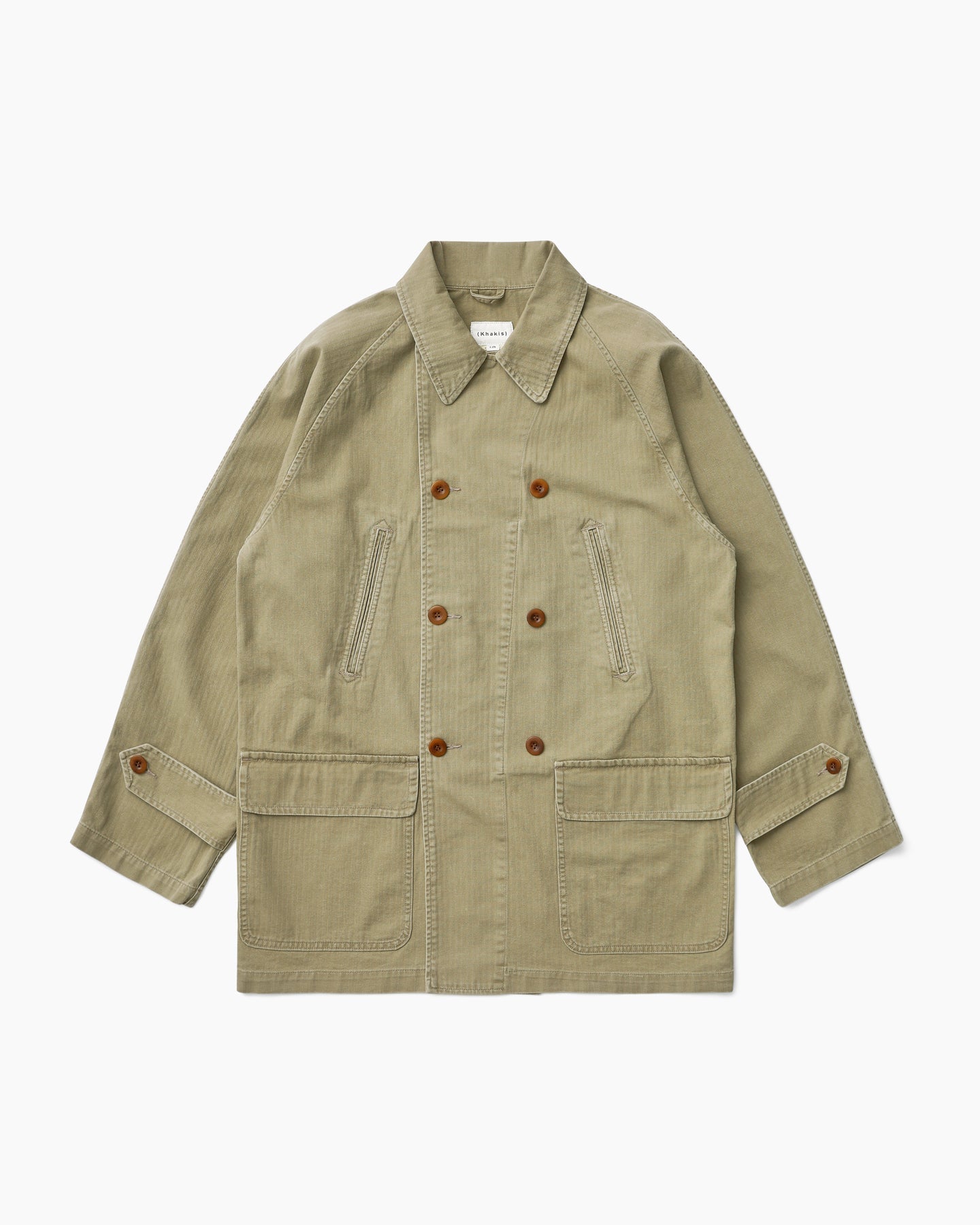 Khakis - Double Chore Coat (Khaki) product image 1 | TRAB K-Fashion Australia
