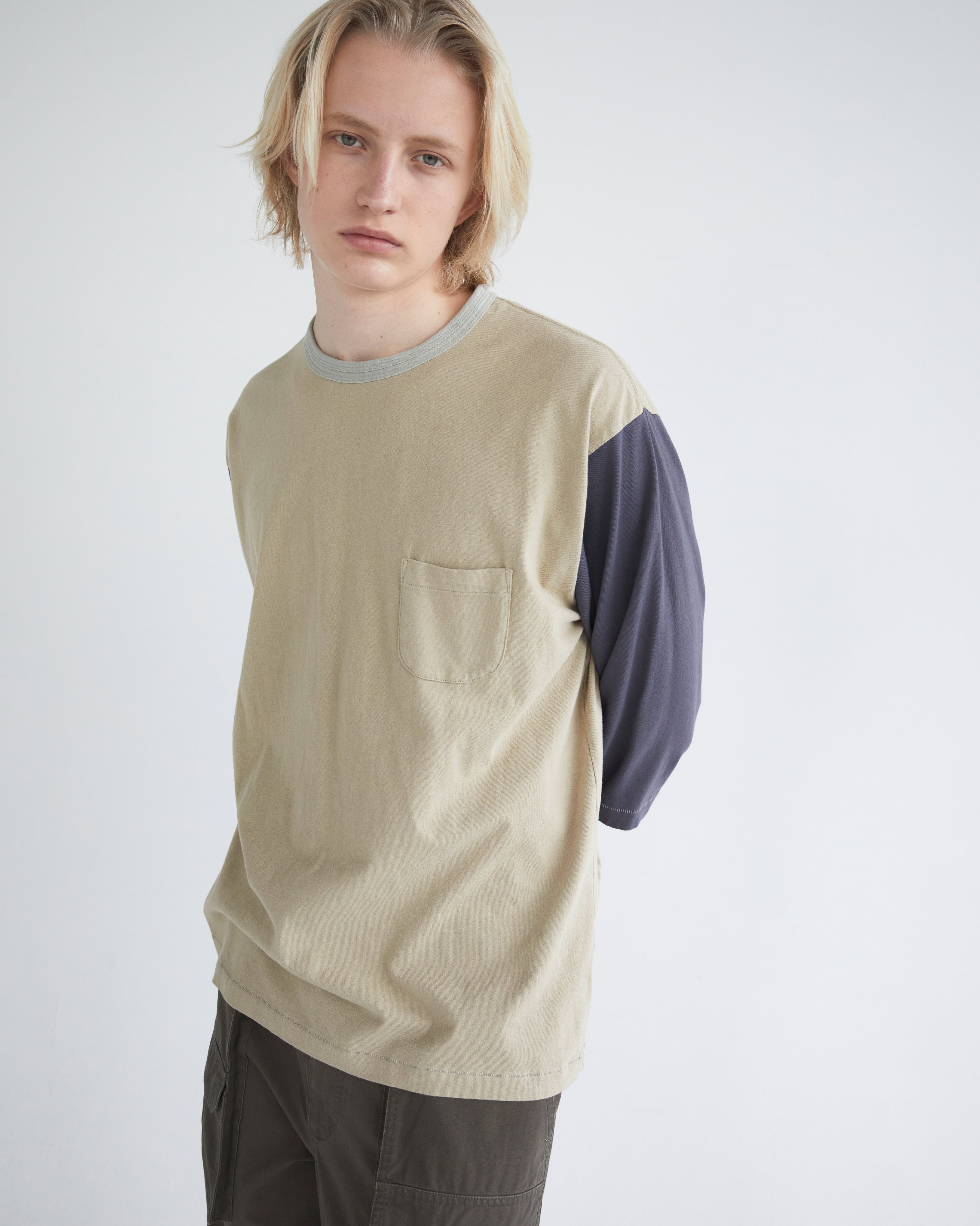 Khakis - Faded Club Tee (Beige) product image 5 | TRAB K-Fashion Australia