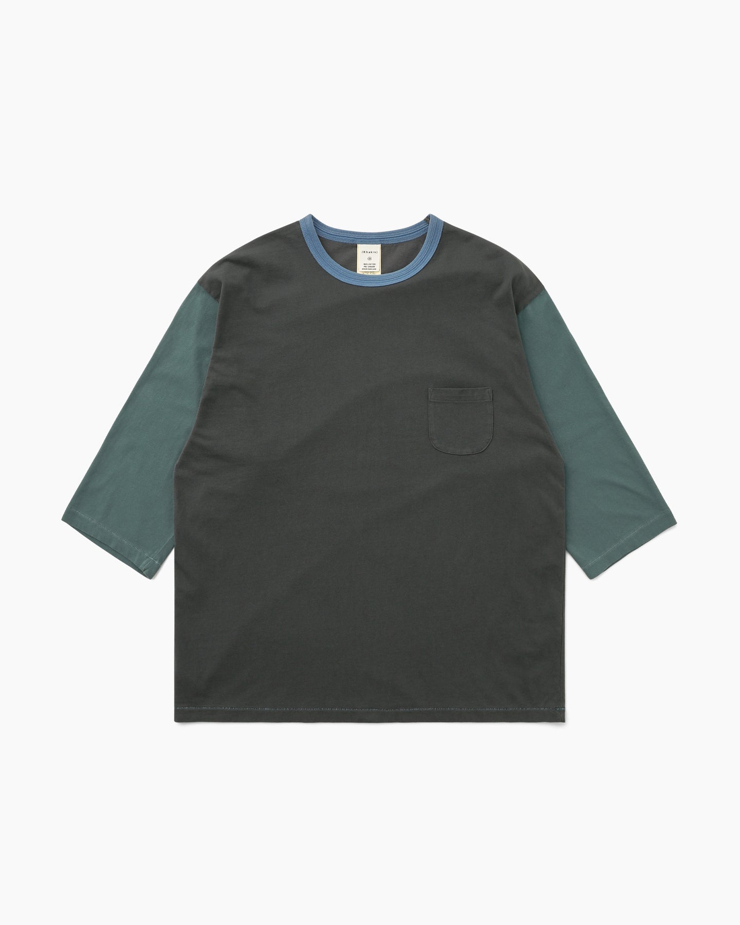 Khakis - Faded Club Tee (Charcoal) product image 1 | TRAB K-Fashion Australia
